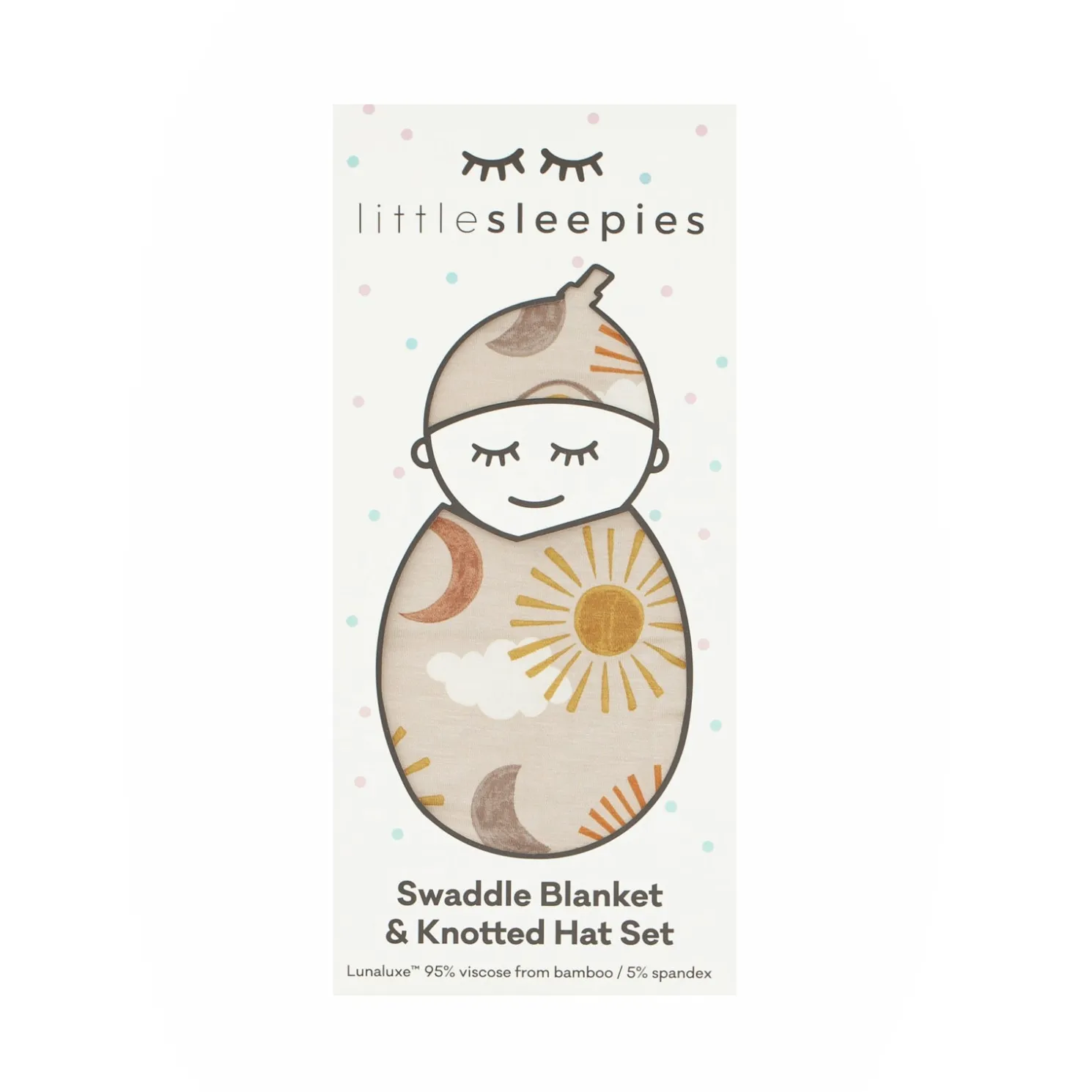 Desert Sunrise Swaddle & Hat Set