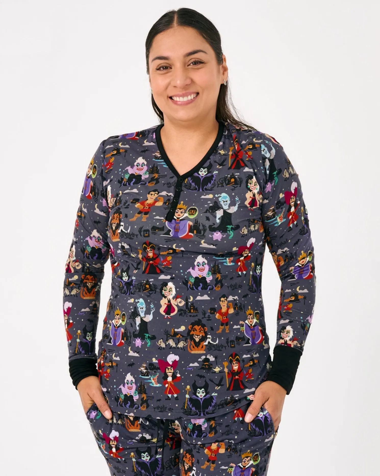 Disney Villains Women's Pajama Top