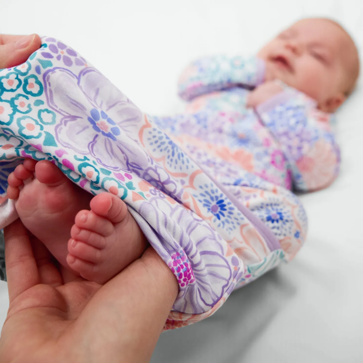 Doodle Blooms Infant Gown