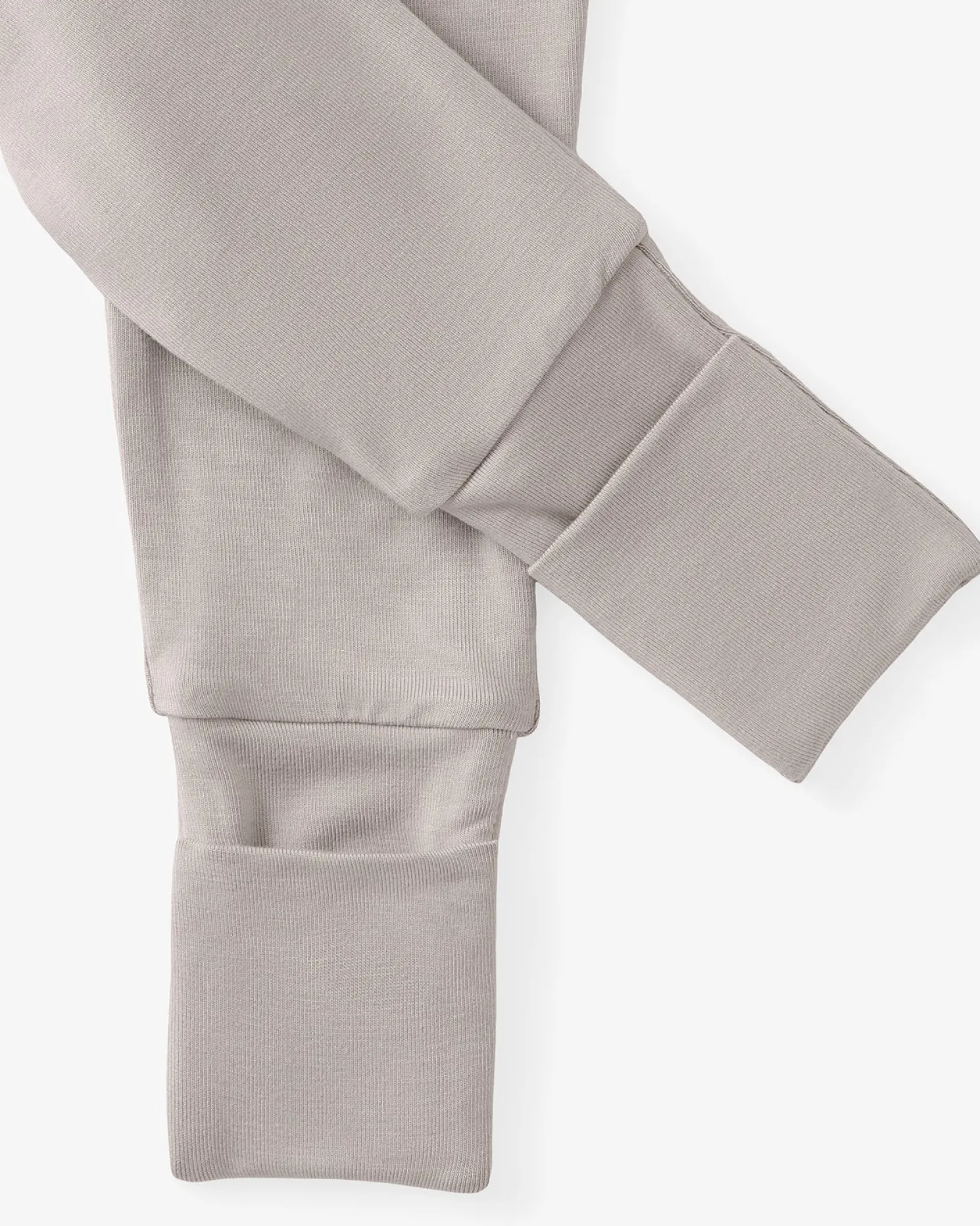 Dove Gray Fold-Over Legging