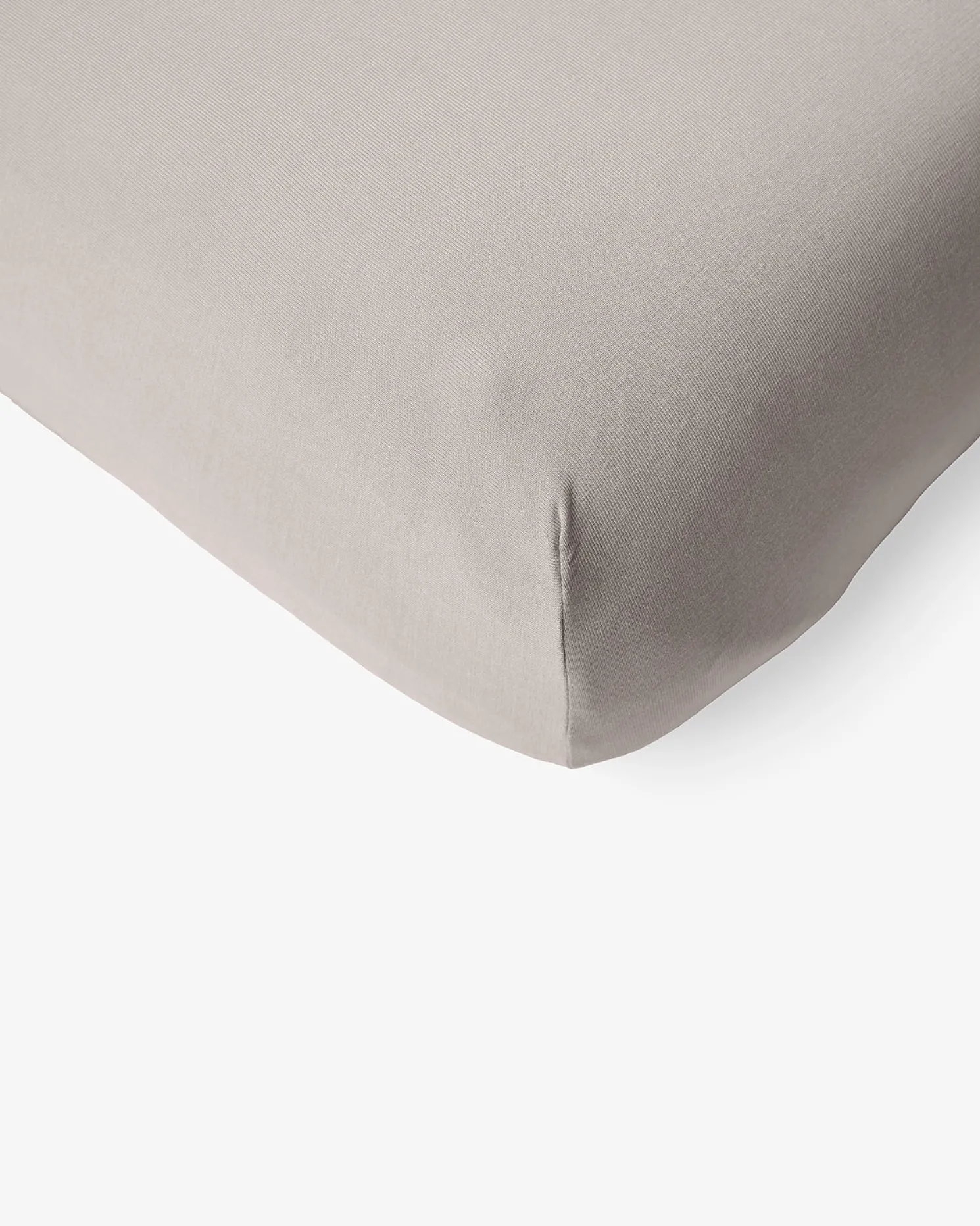 Dove Gray Fitted Mini Crib Sheet