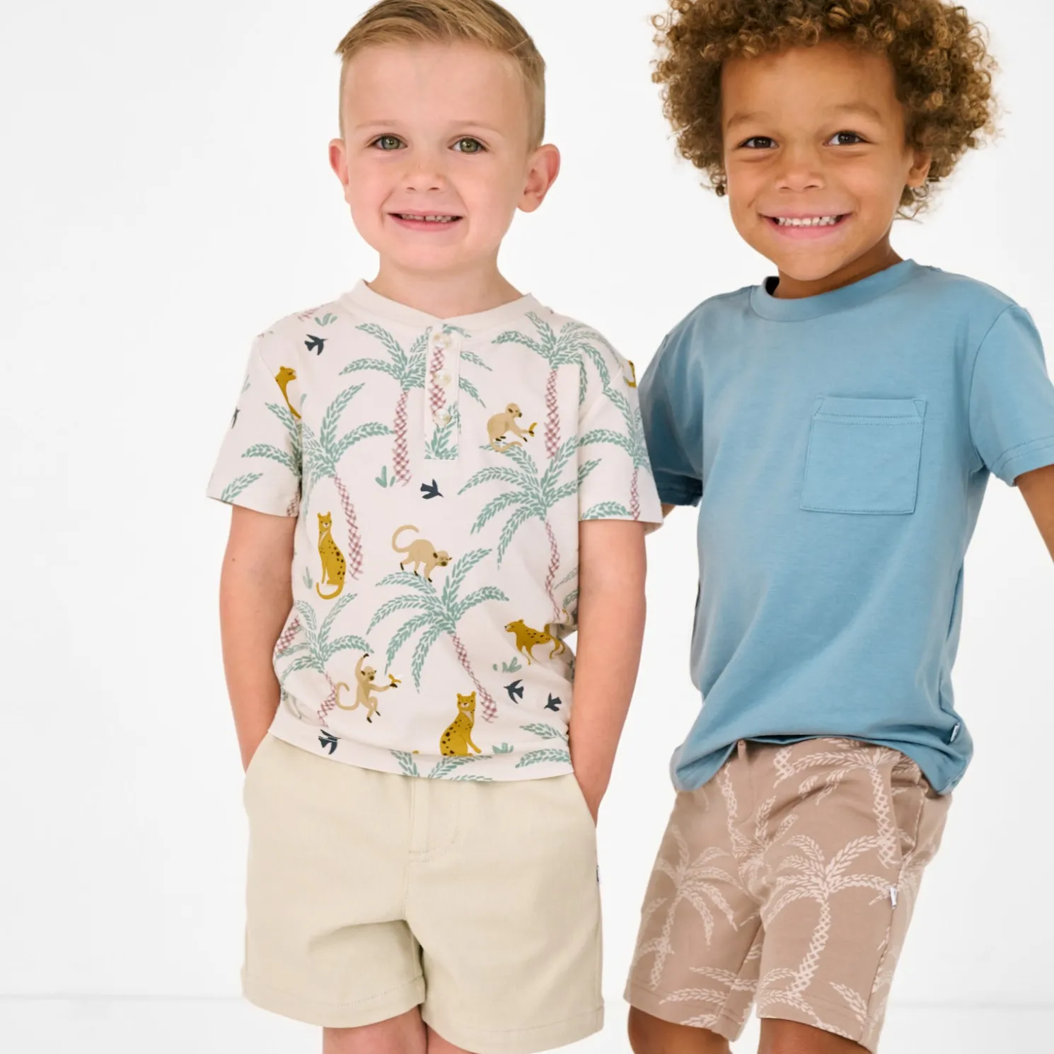 Dusk Blue Relaxed Pocket Tee