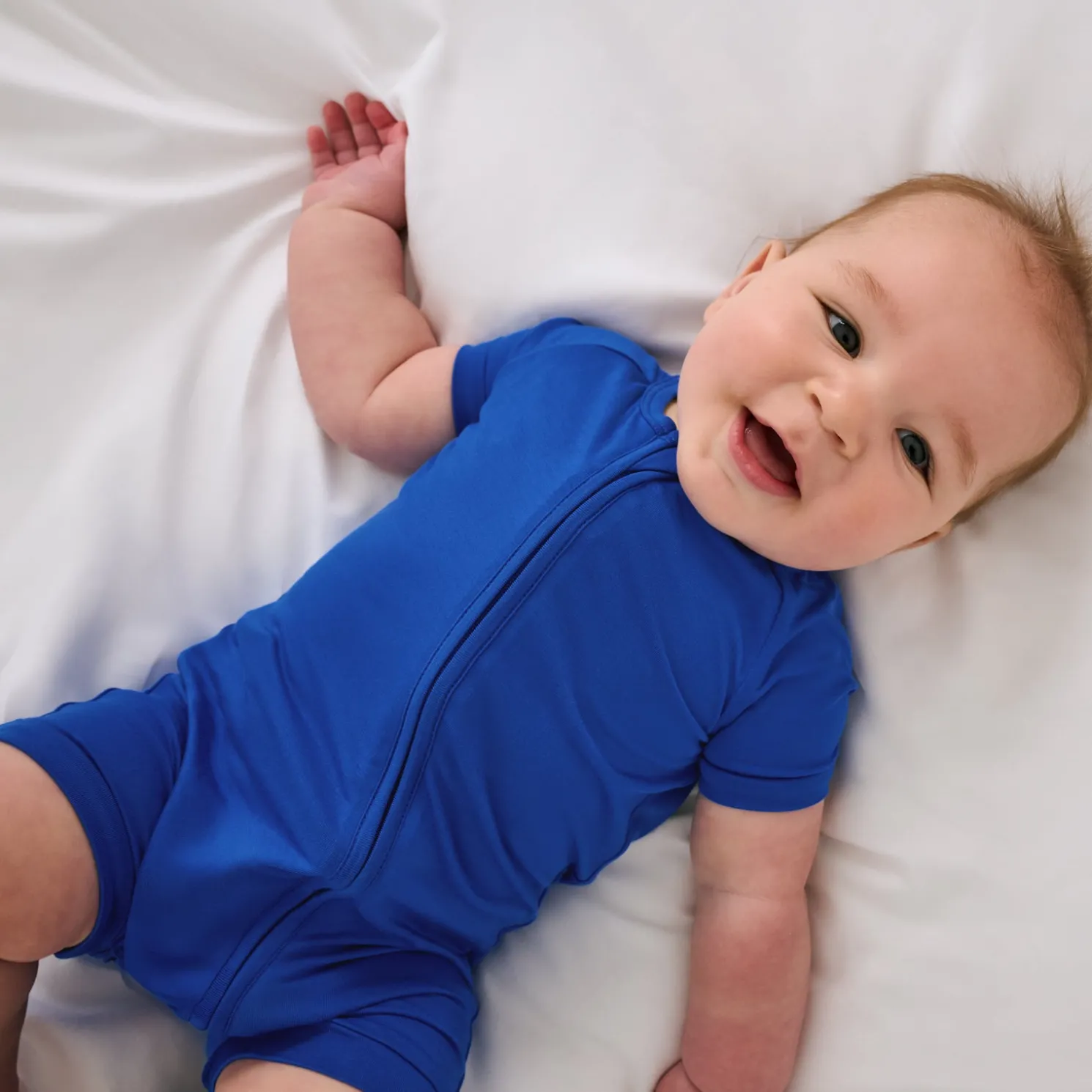 Electric Blue Shorty Zippy