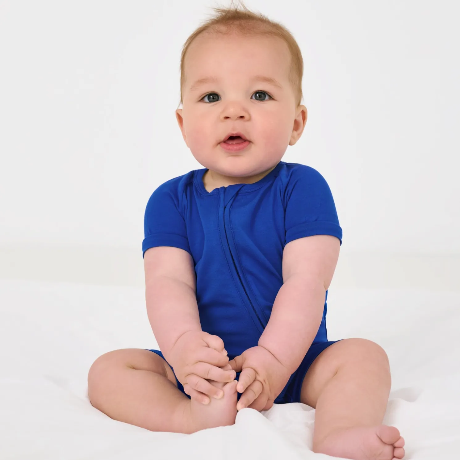 Electric Blue Shorty Zippy