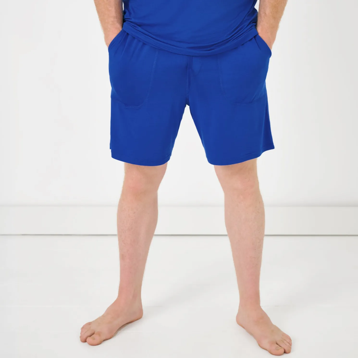 Electric Blue Men's Pajama Shorts