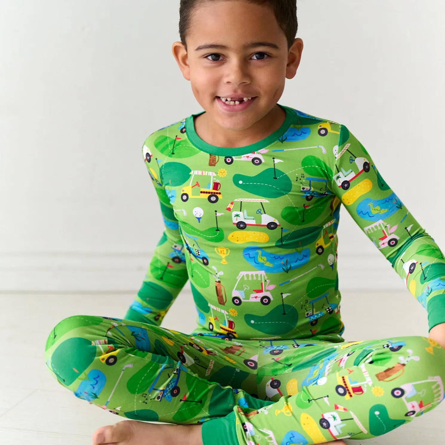 Fairway Fun Two-Piece Pajama Set