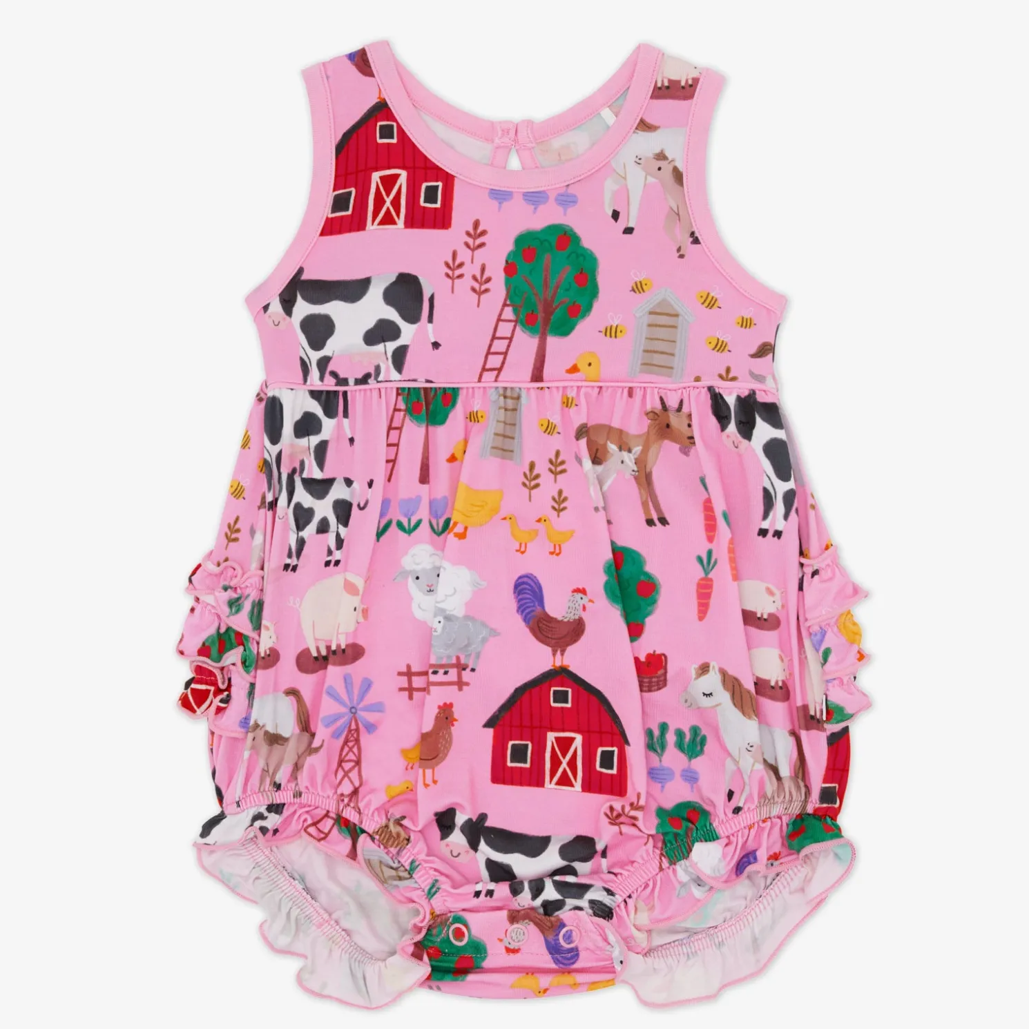 Farm Fam Bubble Romper
