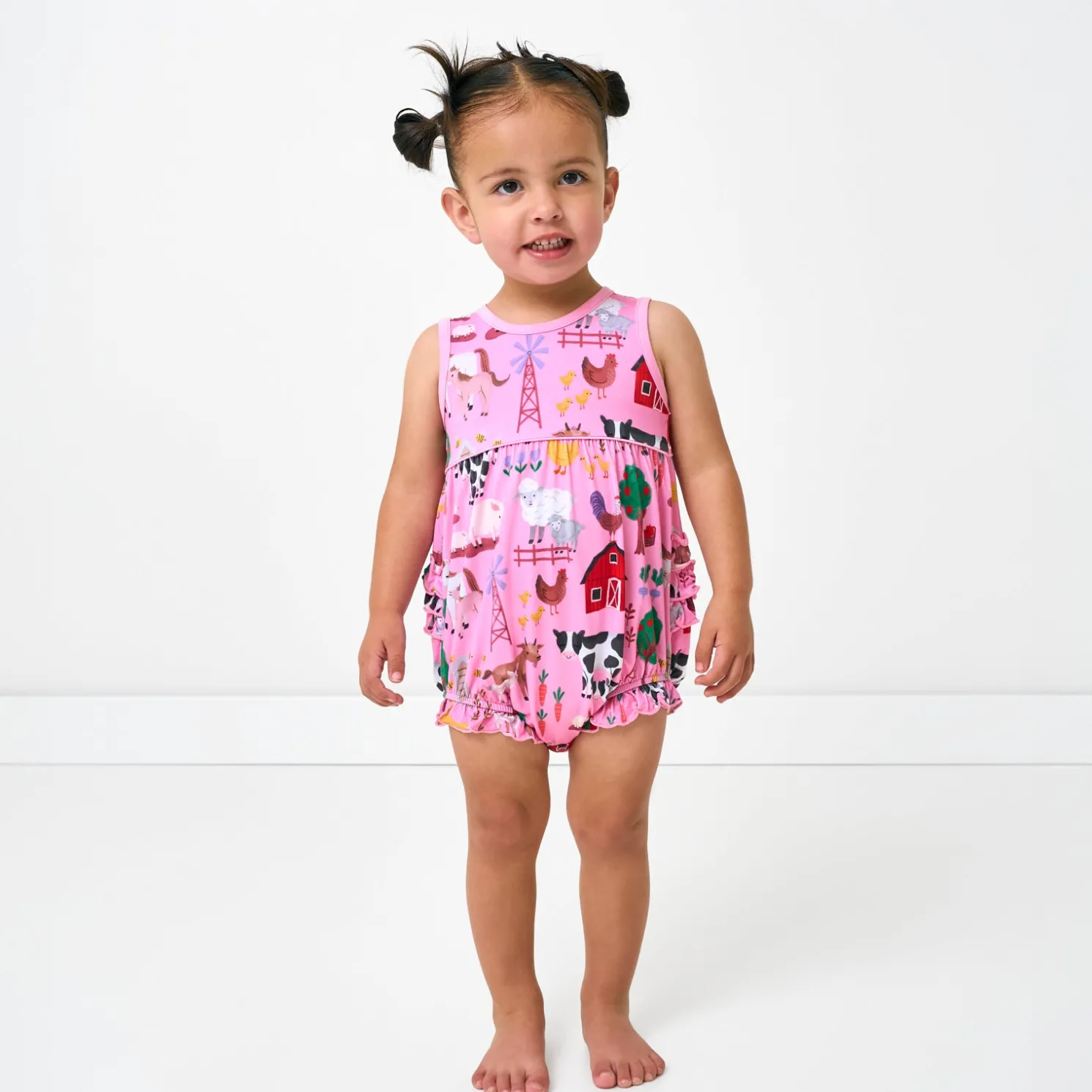 Farm Fam Bubble Romper