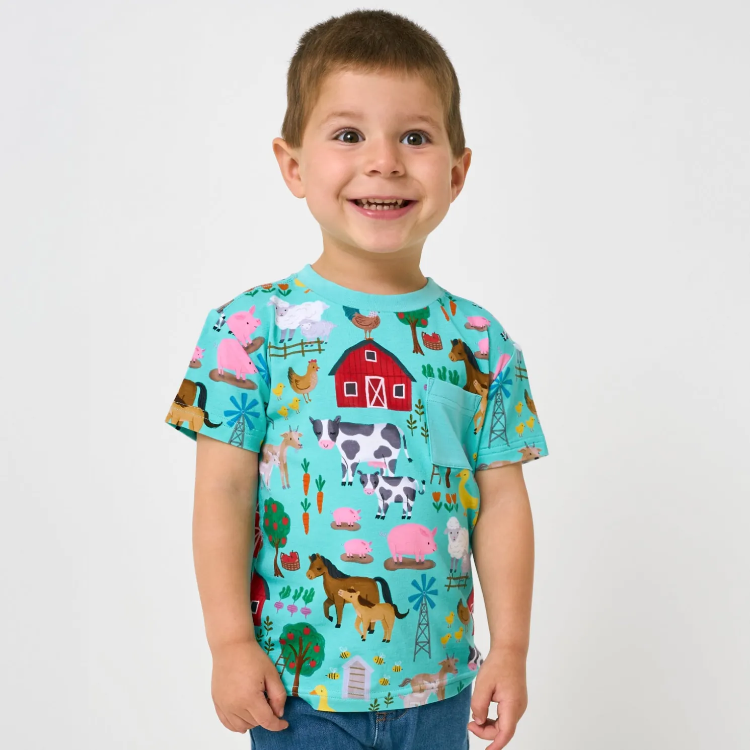 Farm Fam Relaxed Pocket Tee