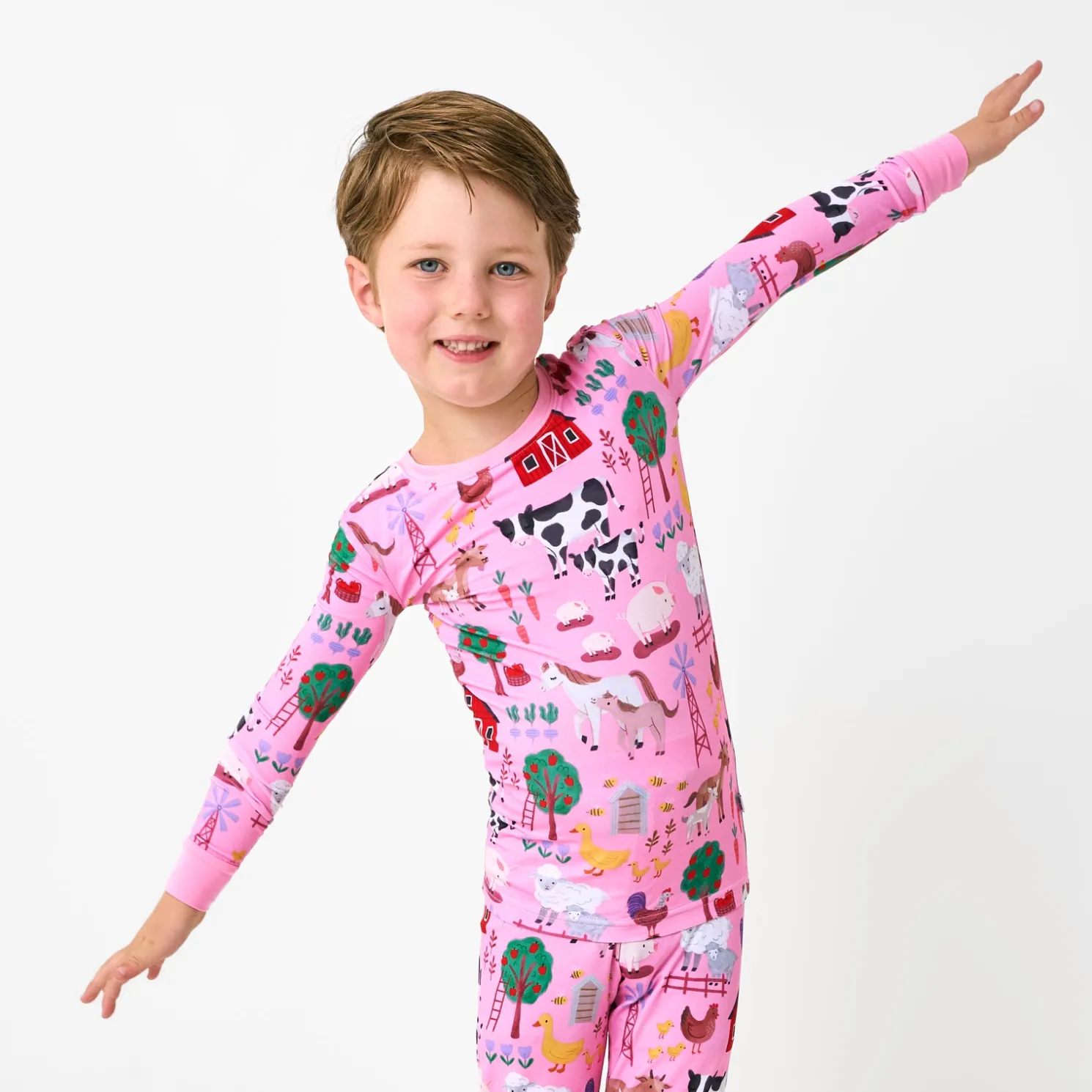 Farm Fam Two-Piece Pajama Set