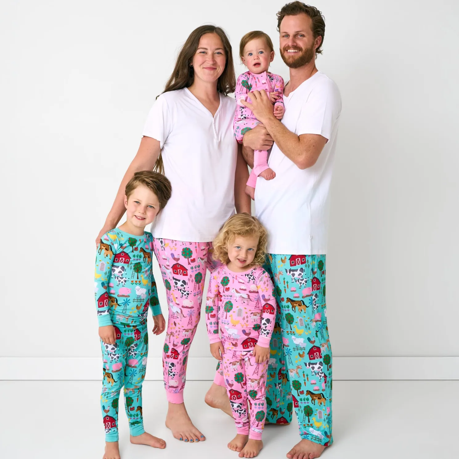 Farm Fam Two-Piece Pajama Set