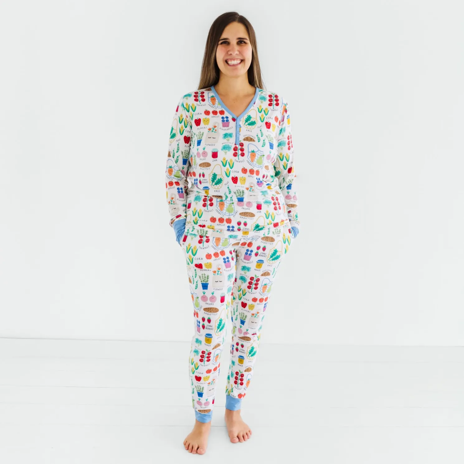 Farmers Market Women's Pajama Top