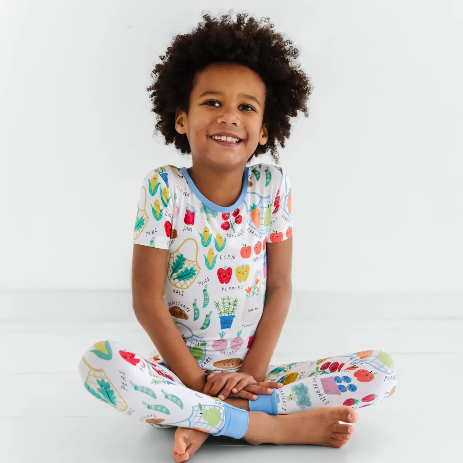 Farmers Market Two-Piece Pajama Set