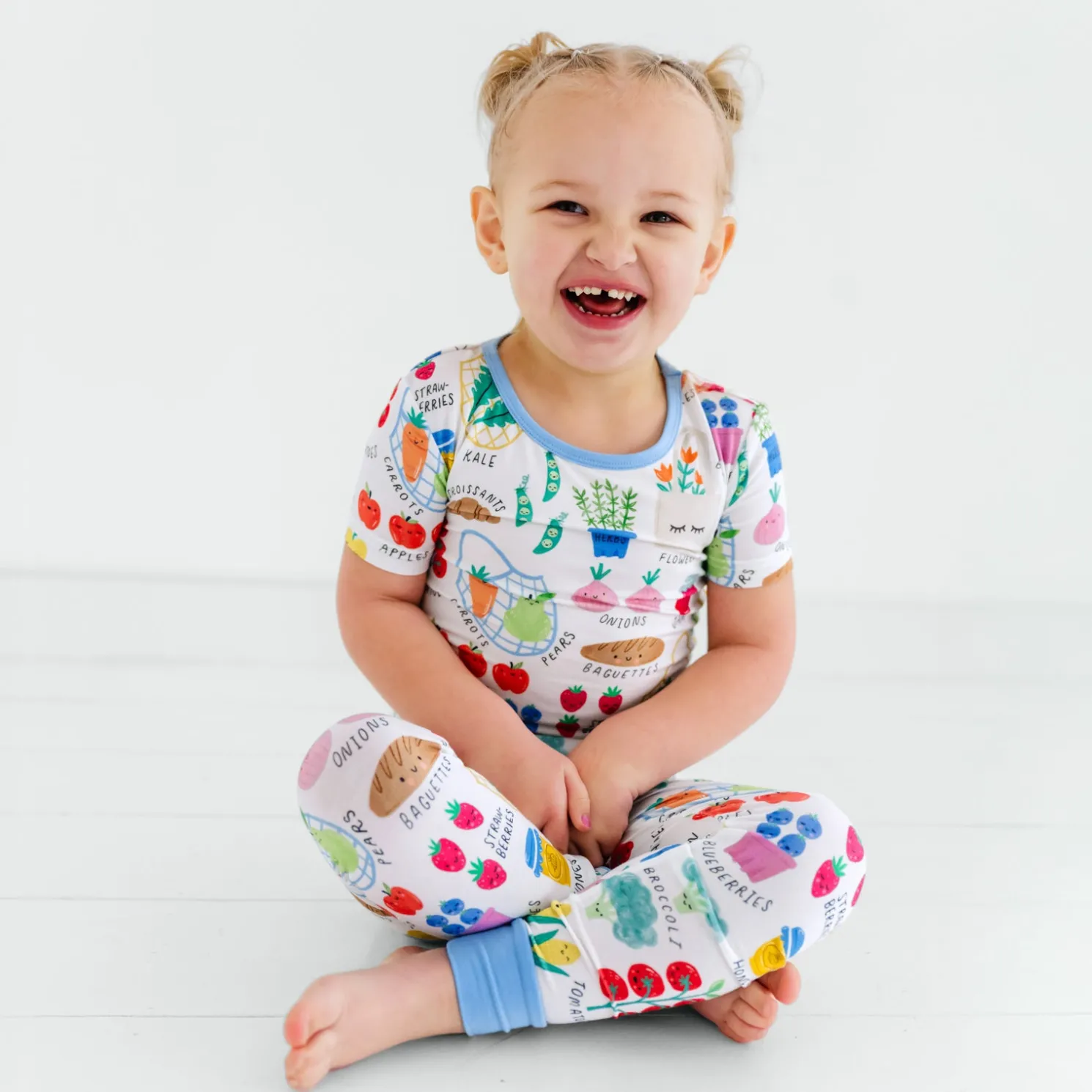 Farmers Market Two-Piece Pajama Set