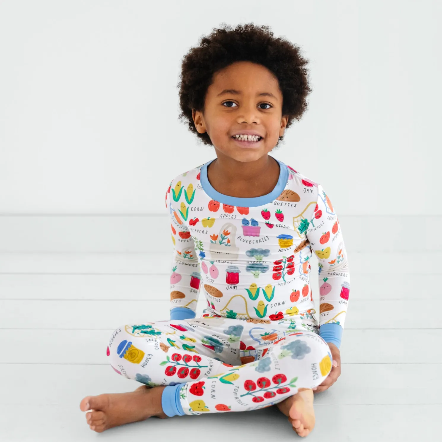 Farmers Market Two-Piece Pajama Set