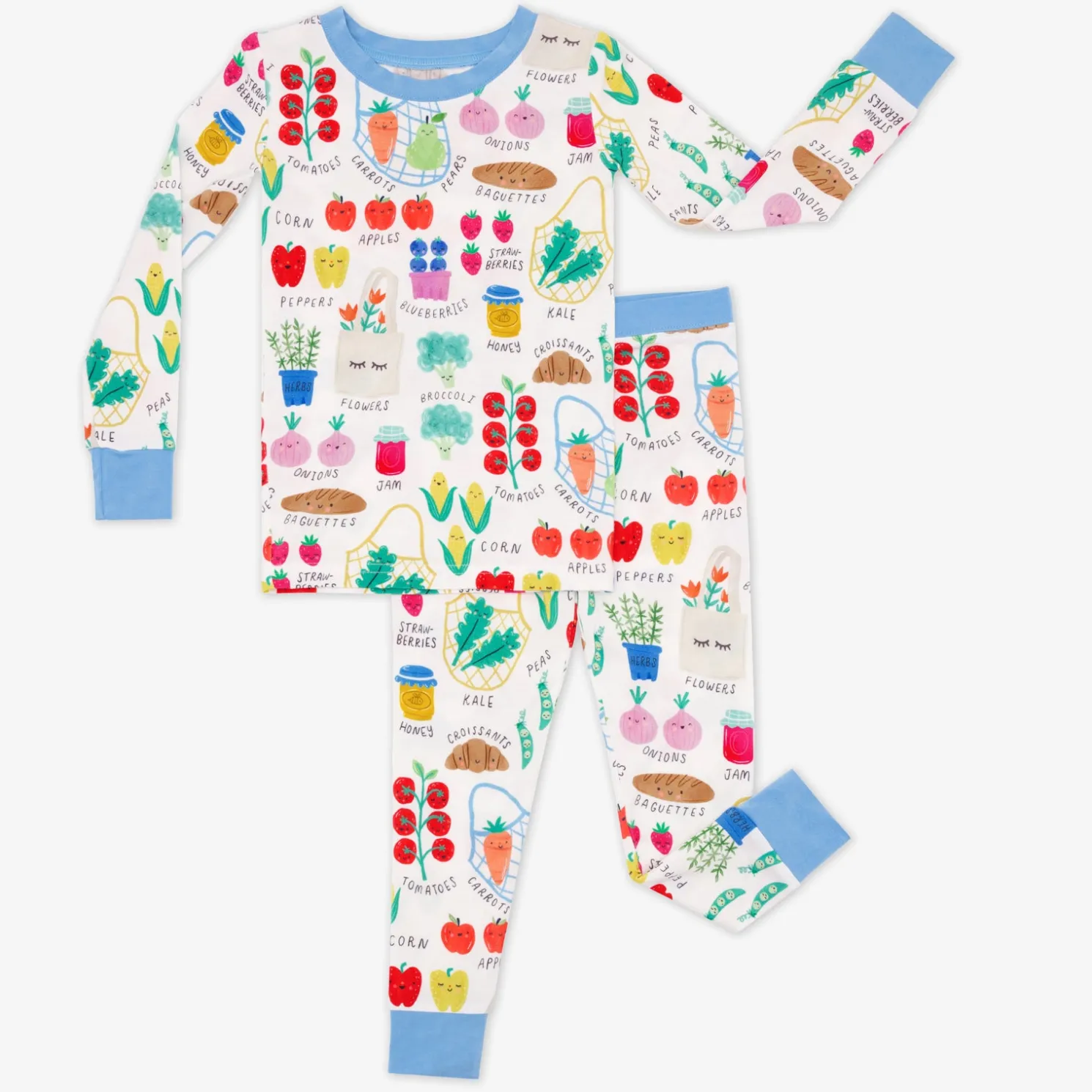Farmers Market Two-Piece Pajama Set
