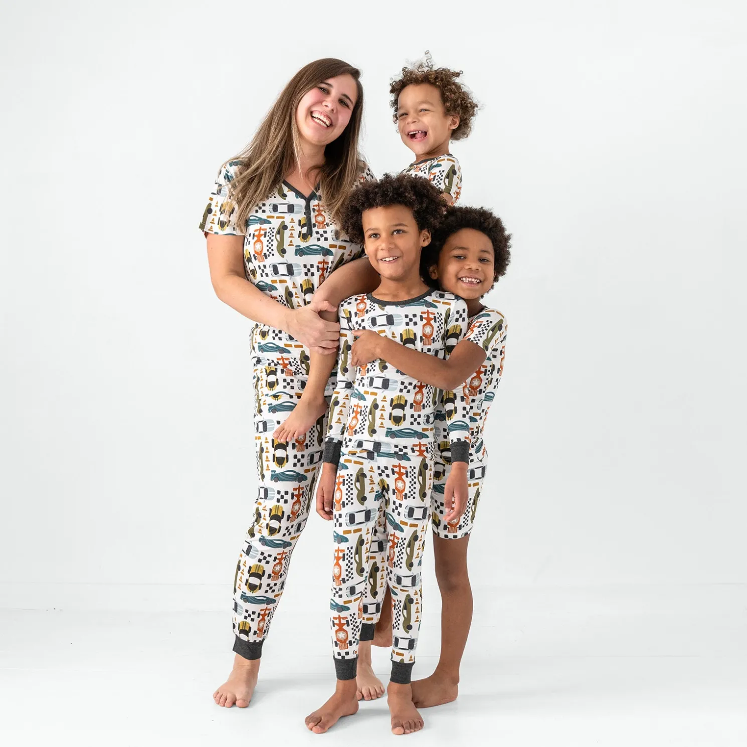 Fast Lane Women's Short Sleeve Pajama Top