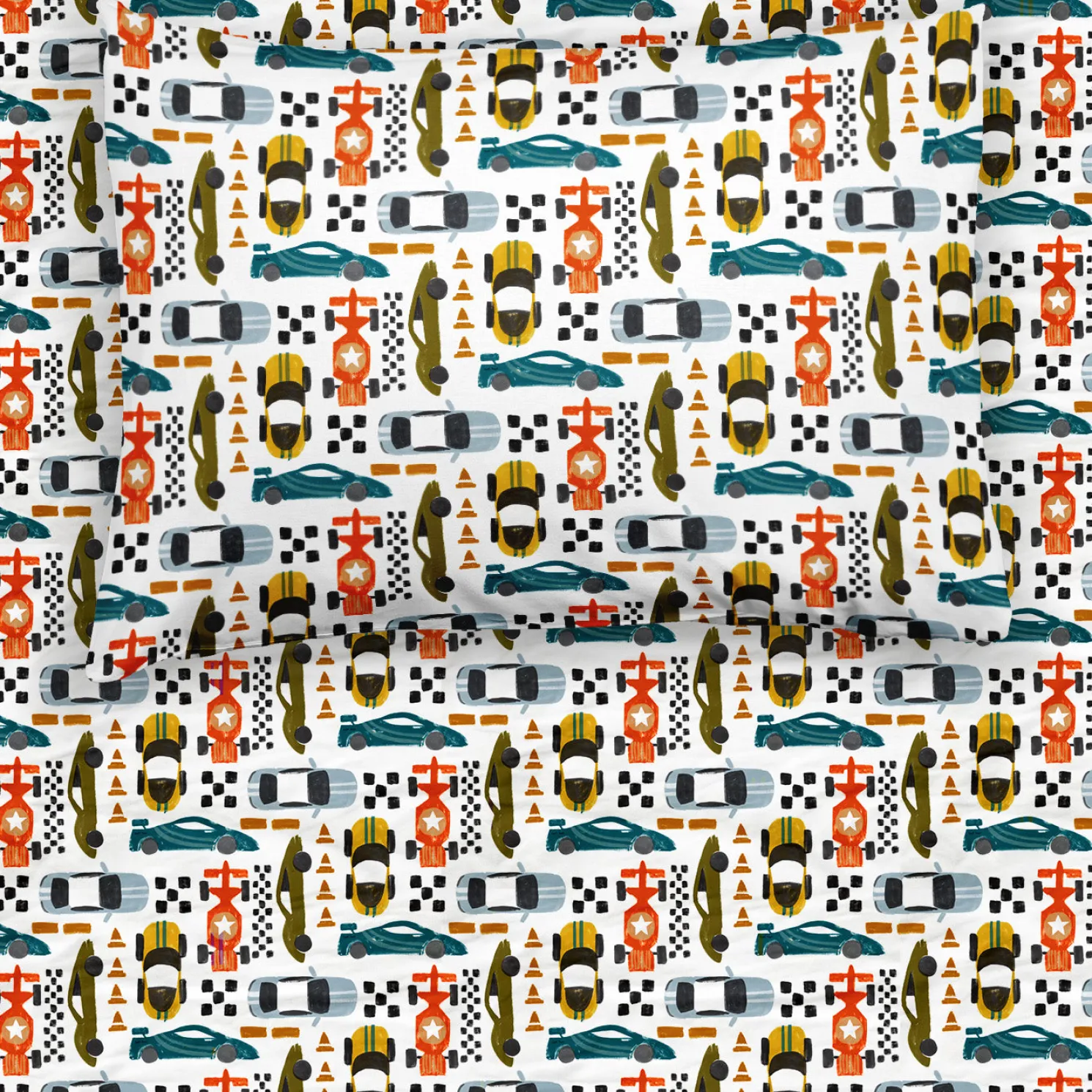 Fast Lane Twin Sheet Set