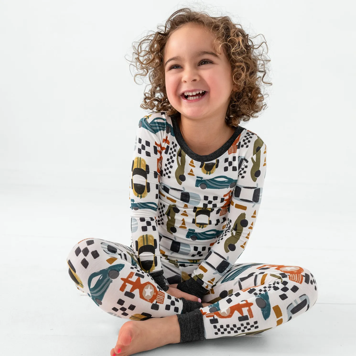 Fast Lane Two-Piece Pajama Set