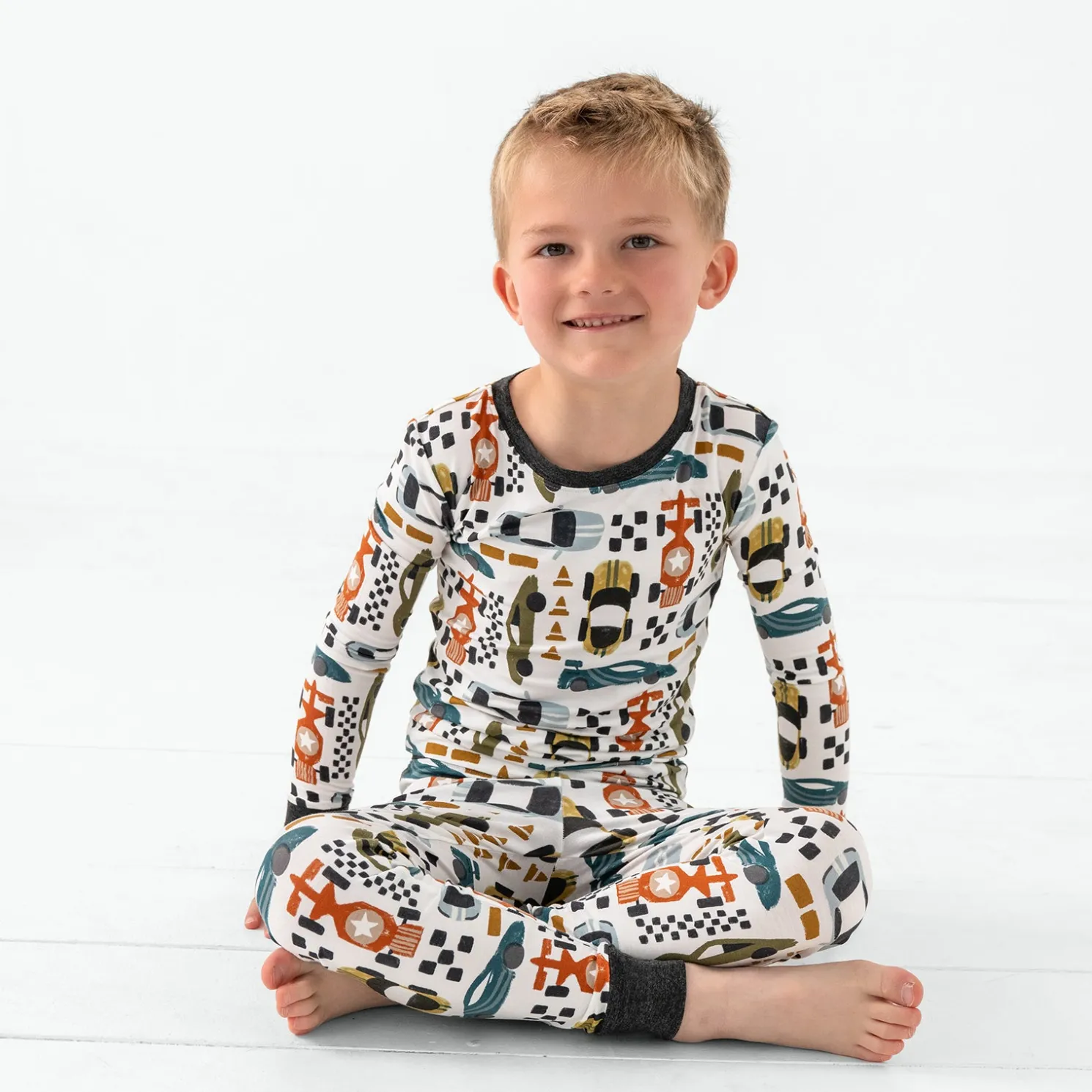 Fast Lane Two-Piece Pajama Set