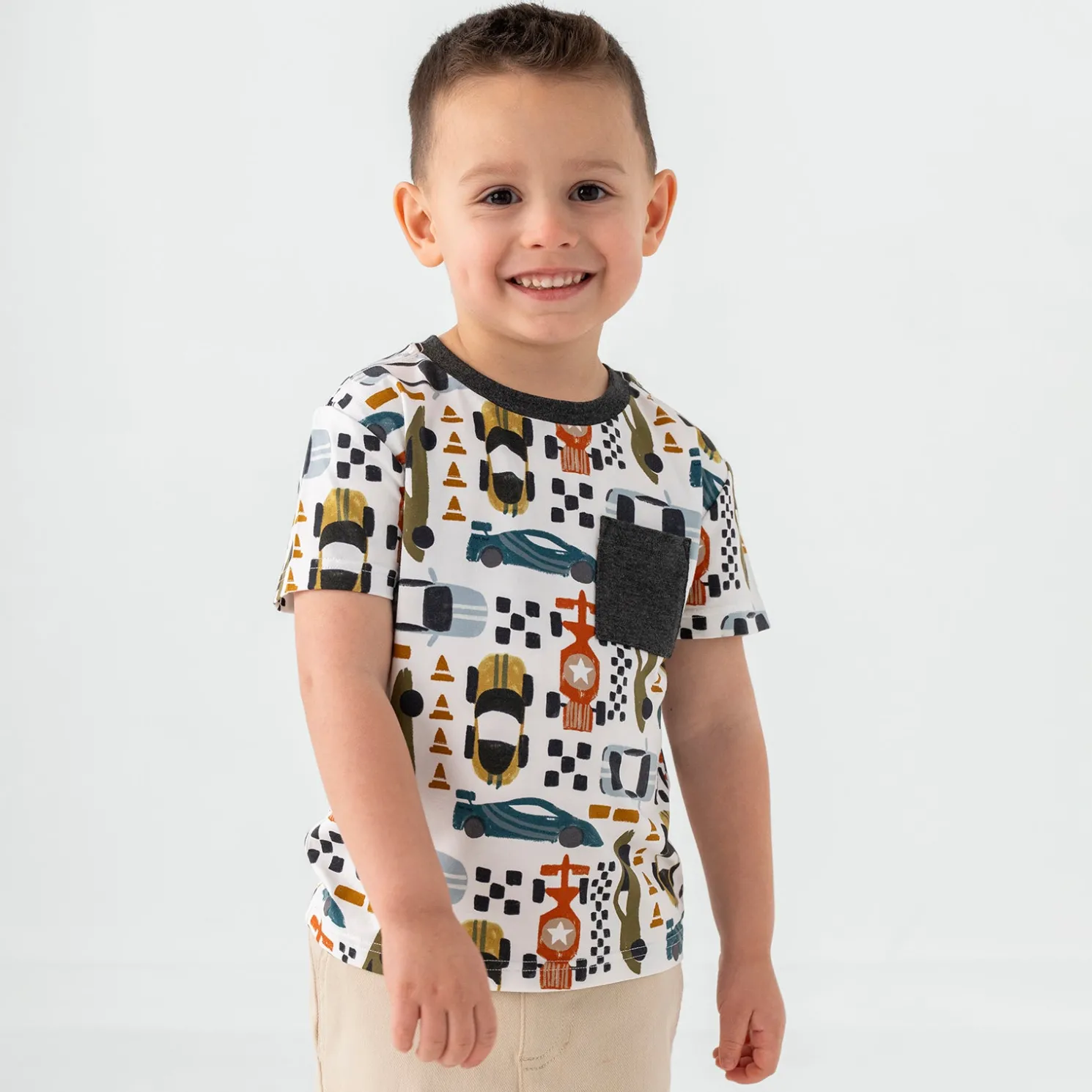 Fast Lane Relaxed Pocket Tee