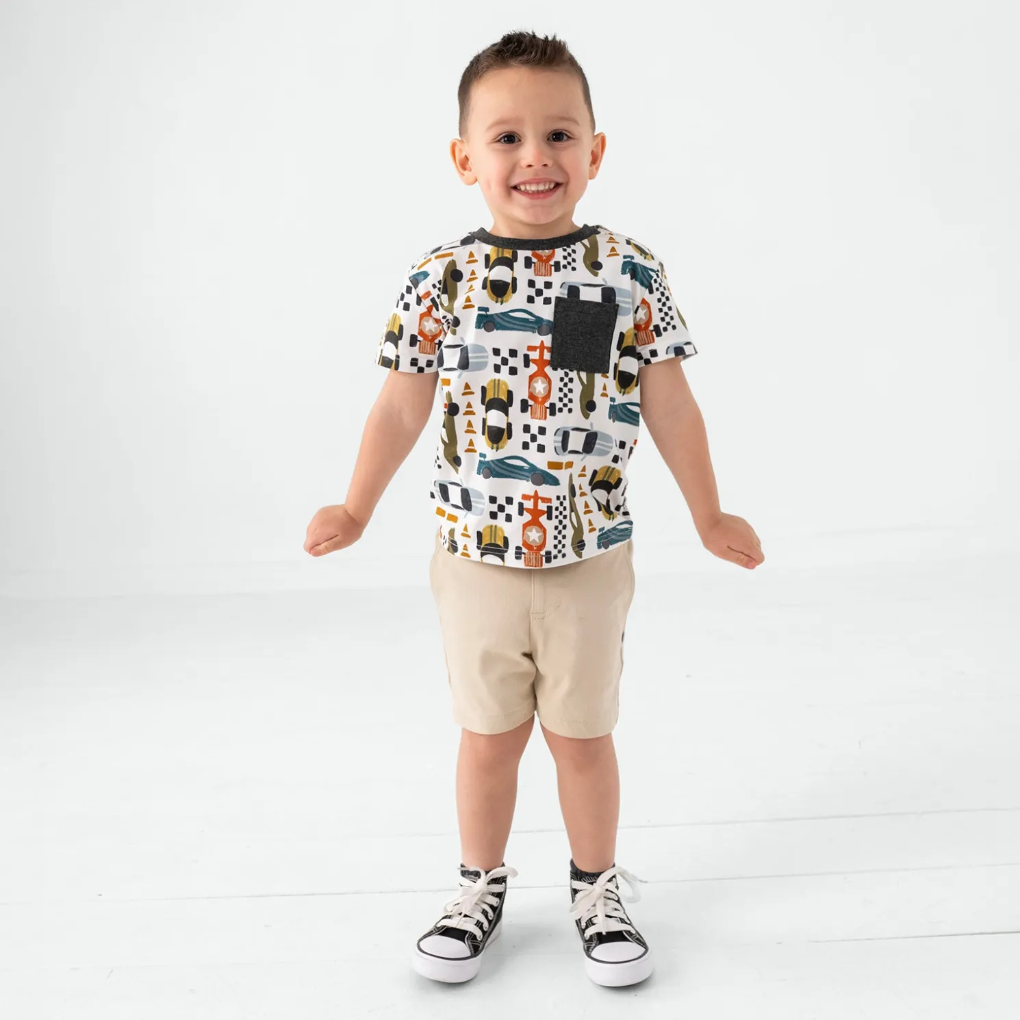 Fast Lane Relaxed Pocket Tee