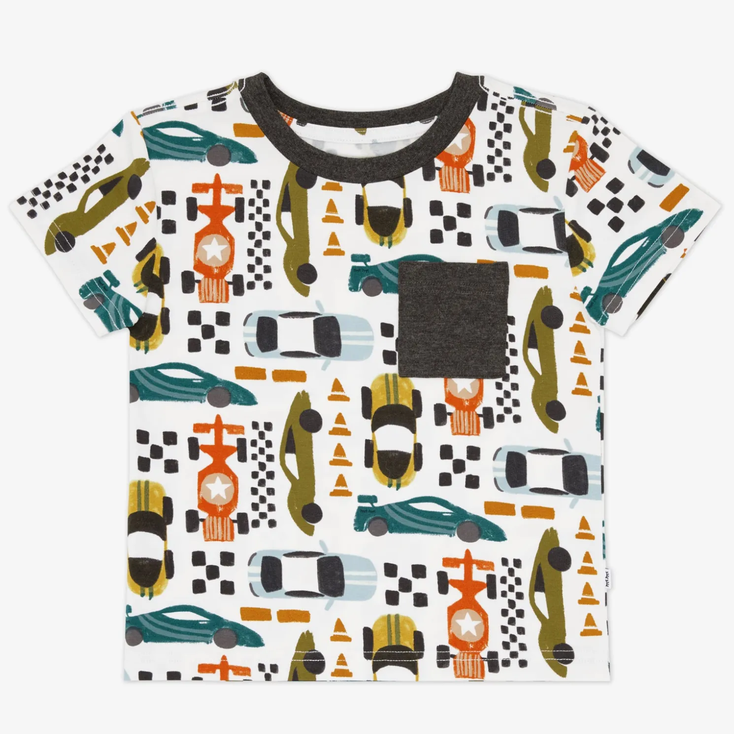 Fast Lane Relaxed Pocket Tee