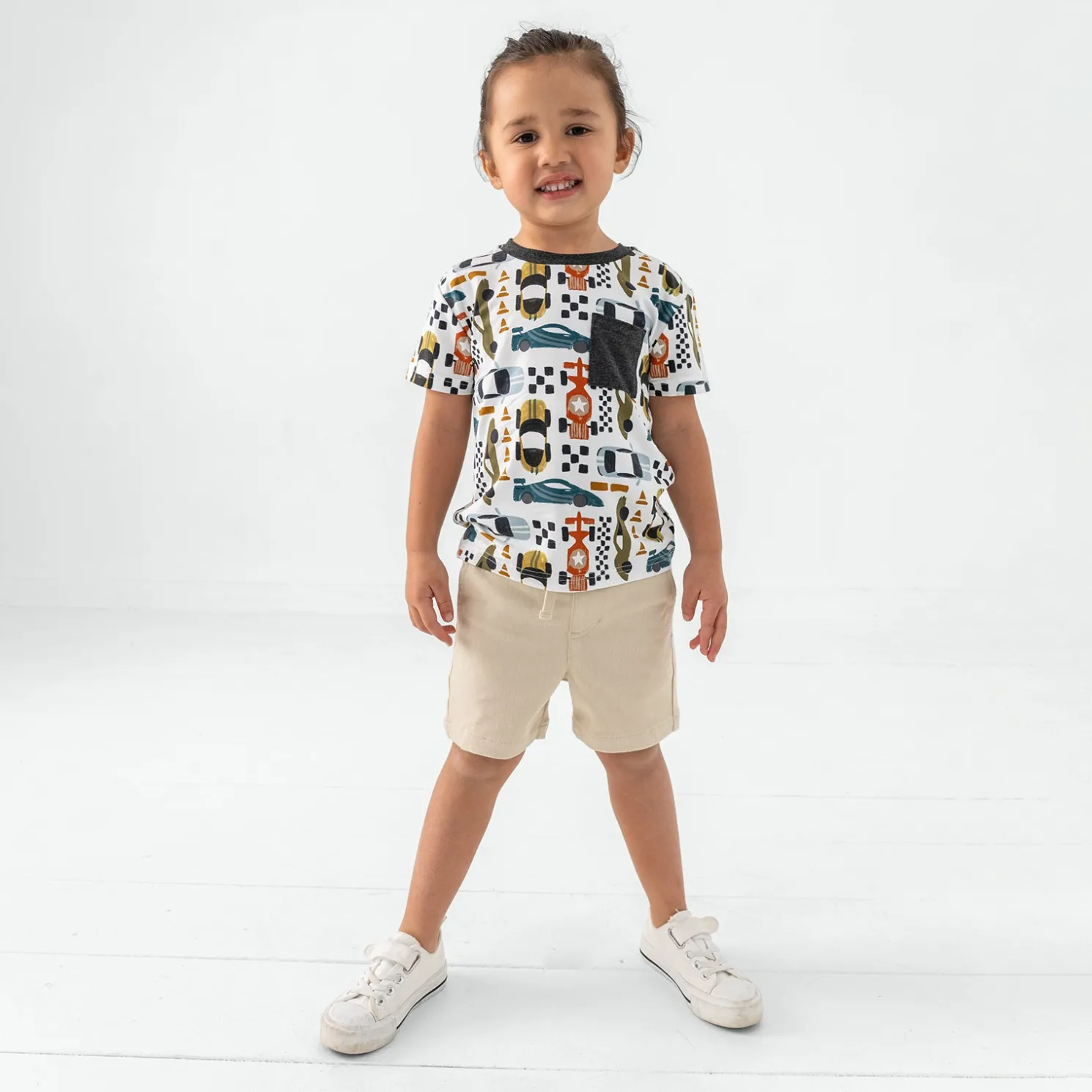 Fast Lane Relaxed Pocket Tee