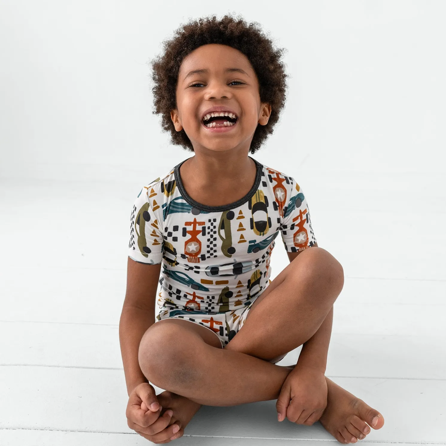 Fast Lane Two-Piece Pajama Set