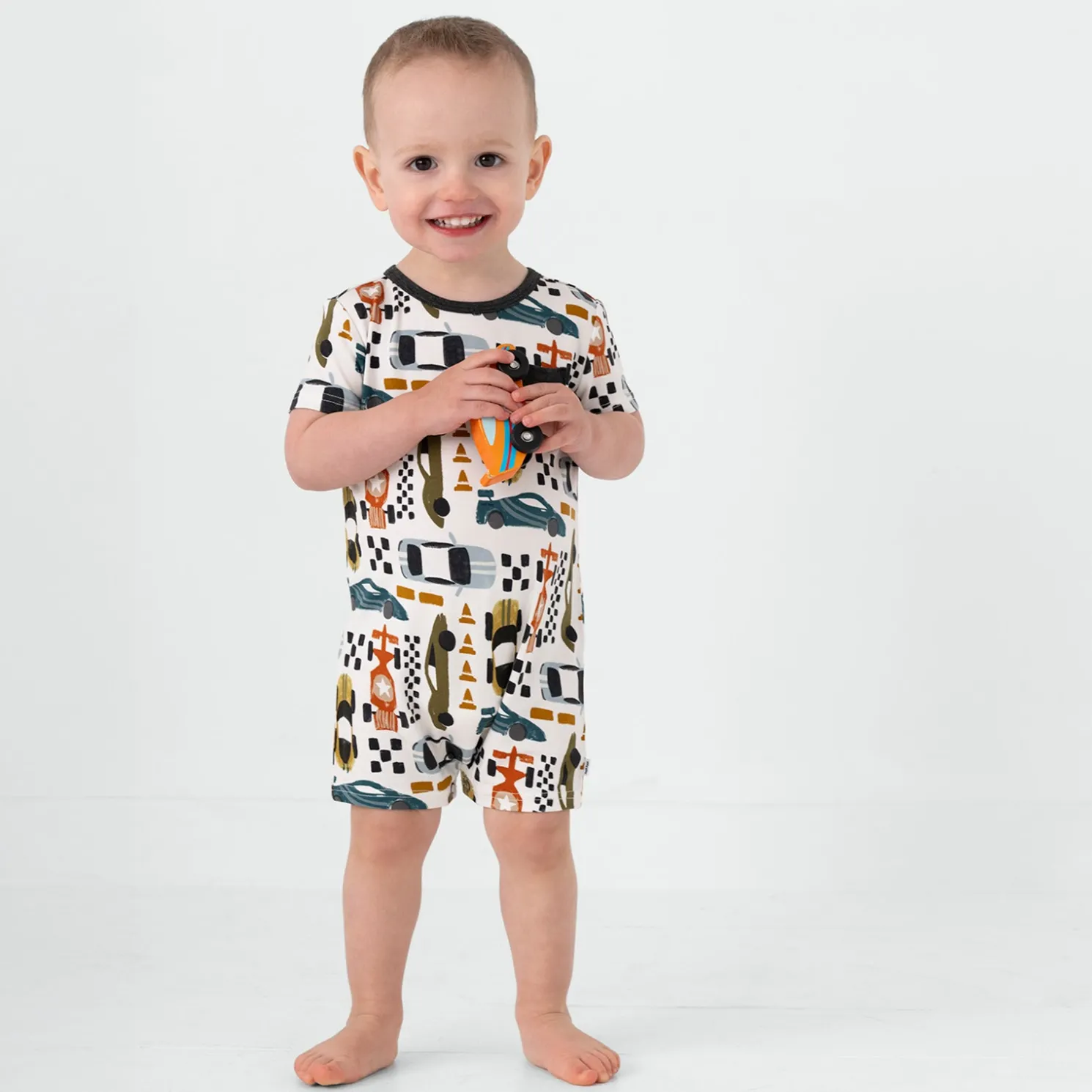 Fast Lane Pocket Shorty Romper