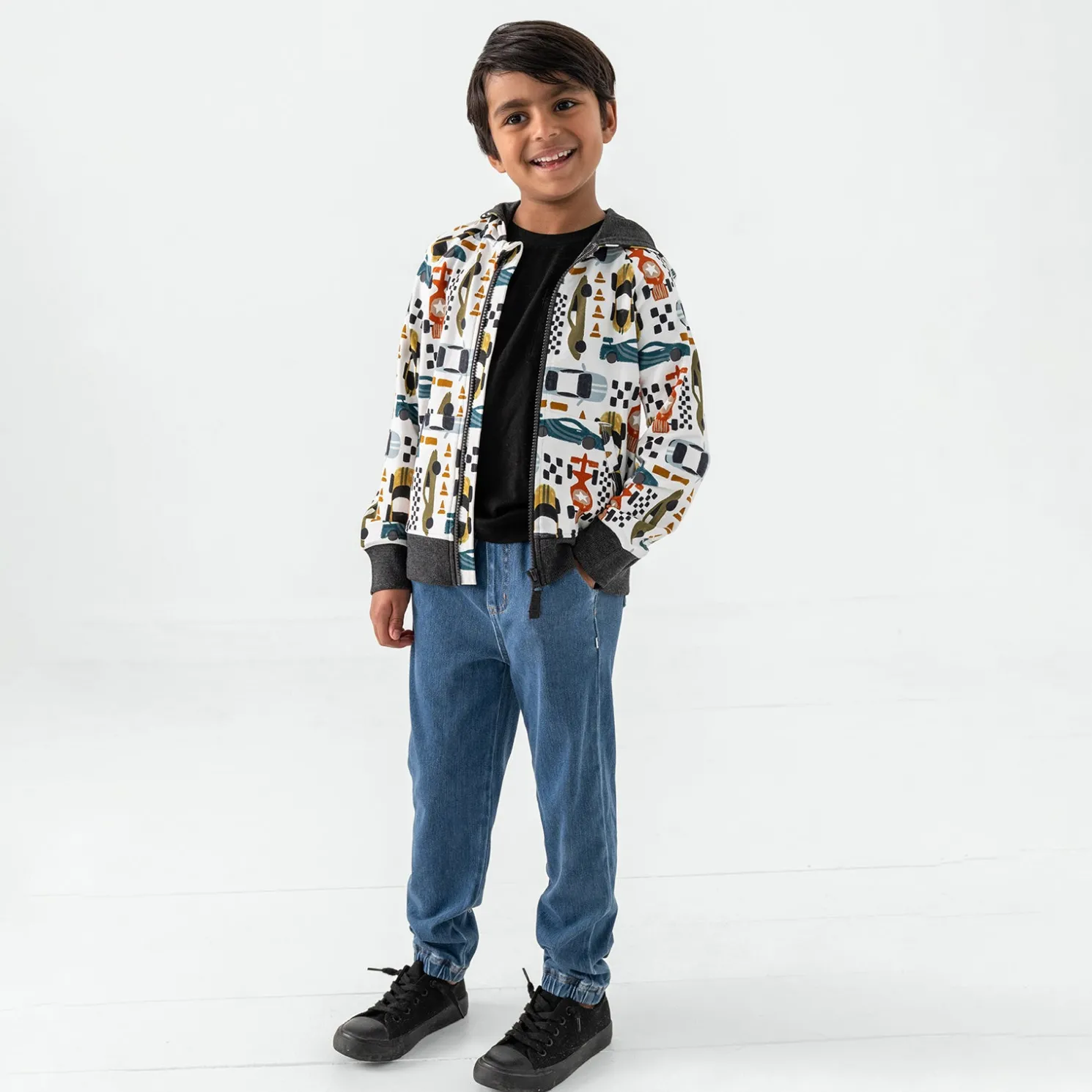 Fast Lane Zip Hoodie