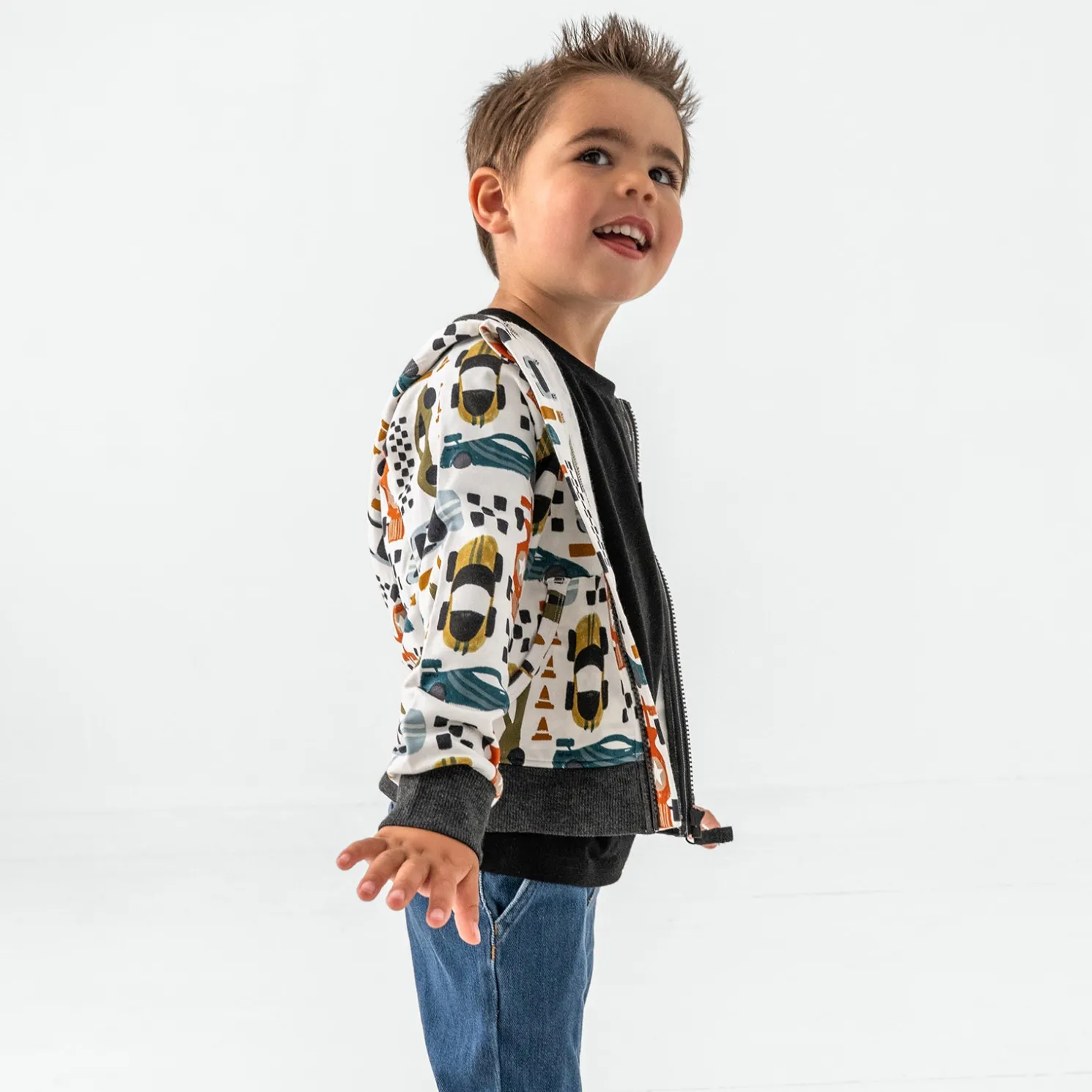 Fast Lane Zip Hoodie