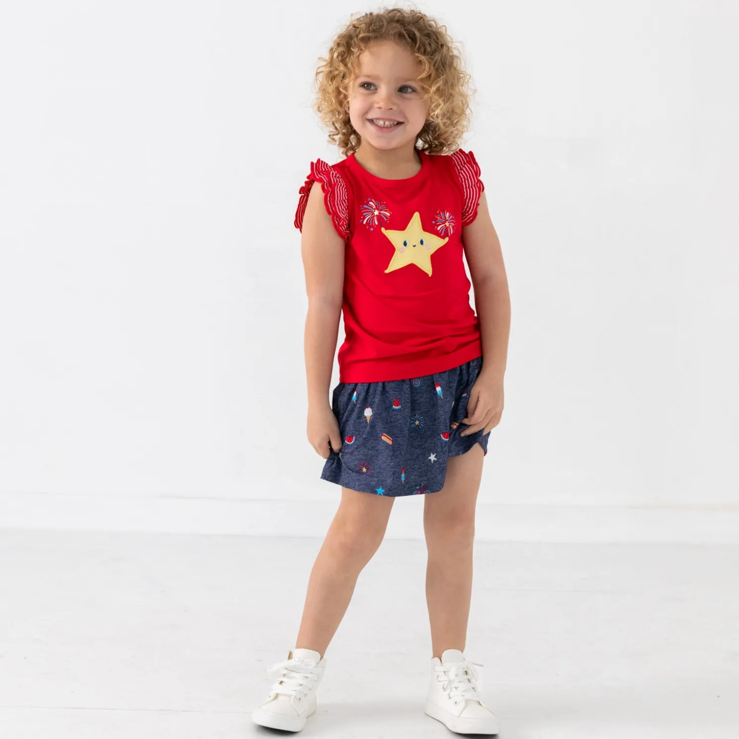 Firework Flutter Tee