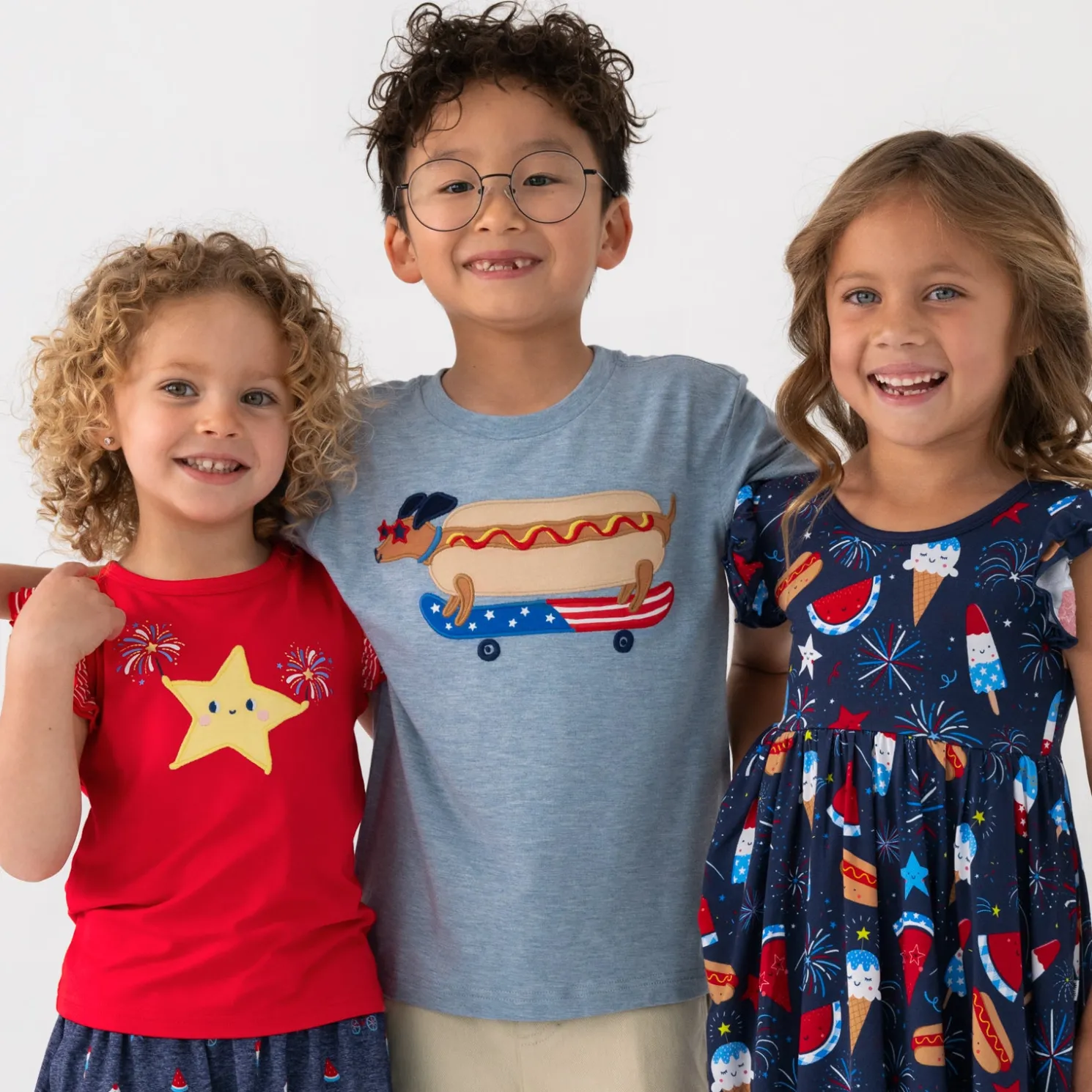 Firework Flutter Tee