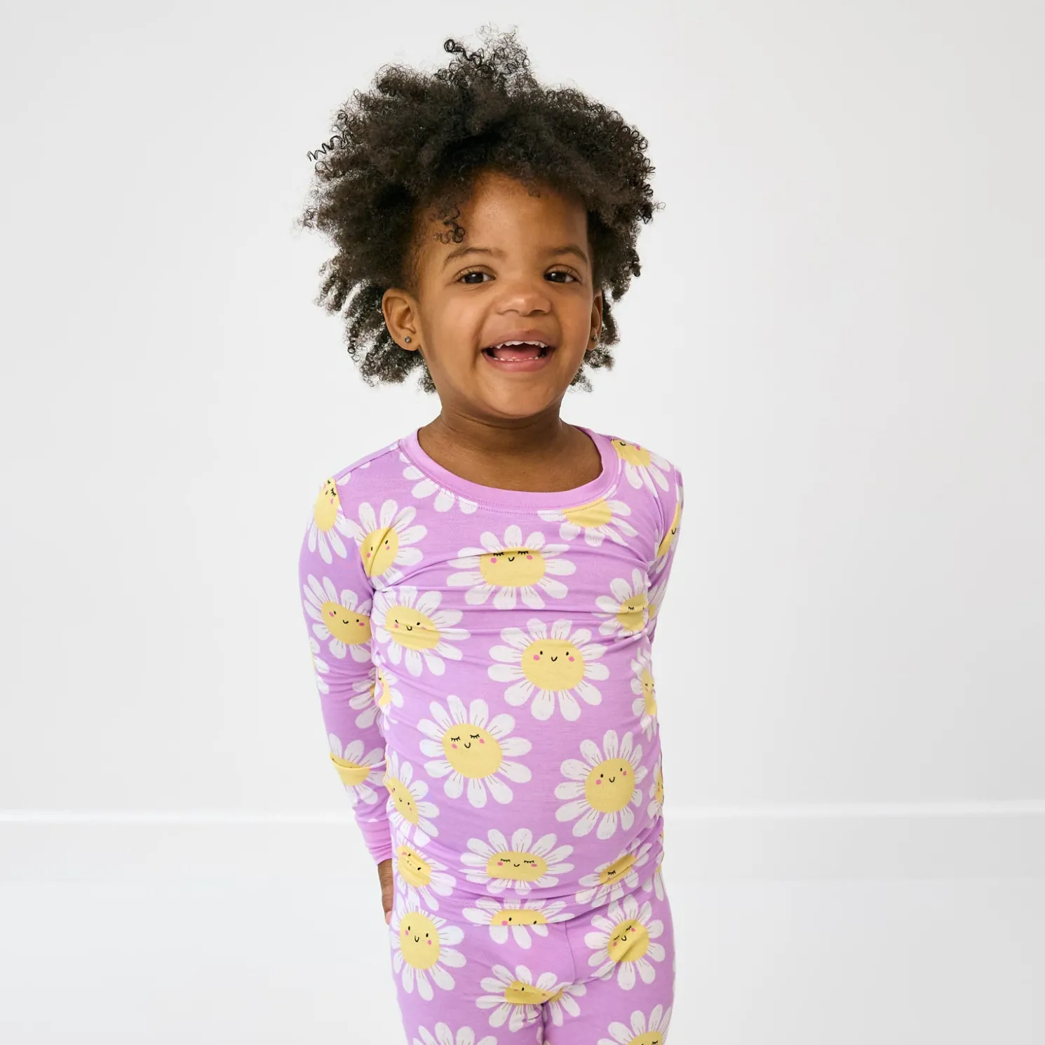 Flower Power Two-Piece Pajama Set