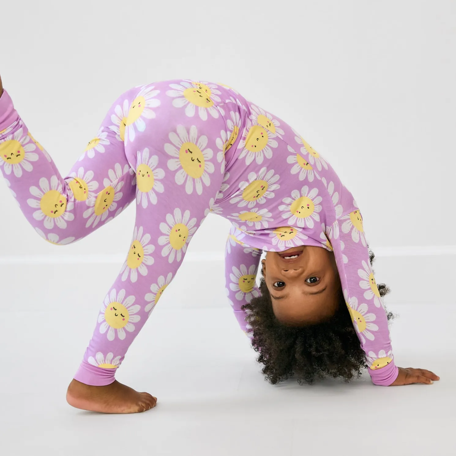 Flower Power Two-Piece Pajama Set