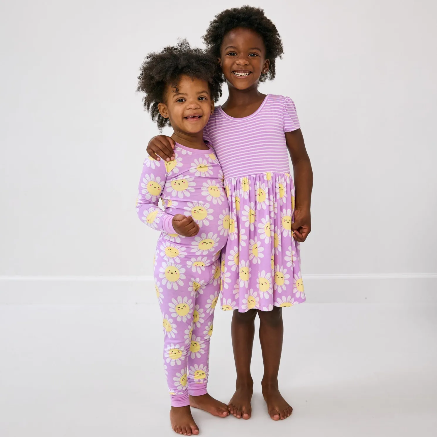 Flower Power Two-Piece Pajama Set