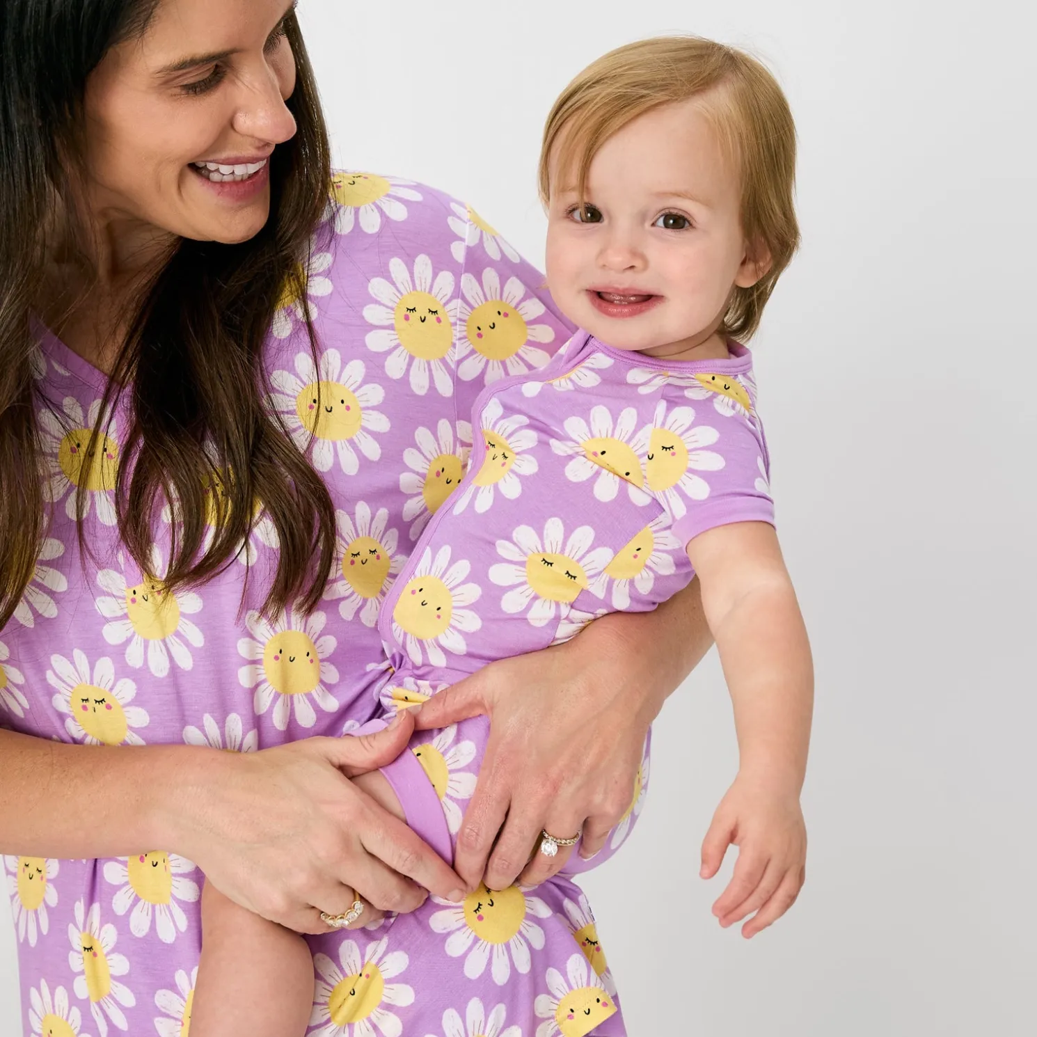 Flower Power Women's Short Sleeve Pajama Top