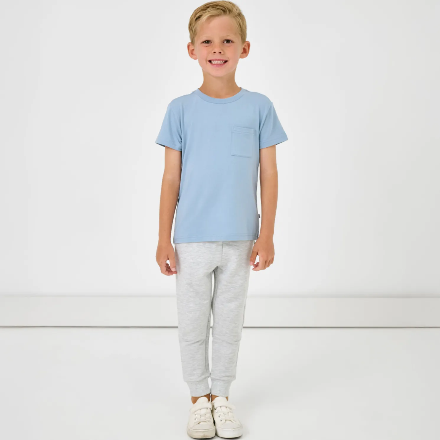 Fog Relaxed Pocket Tee