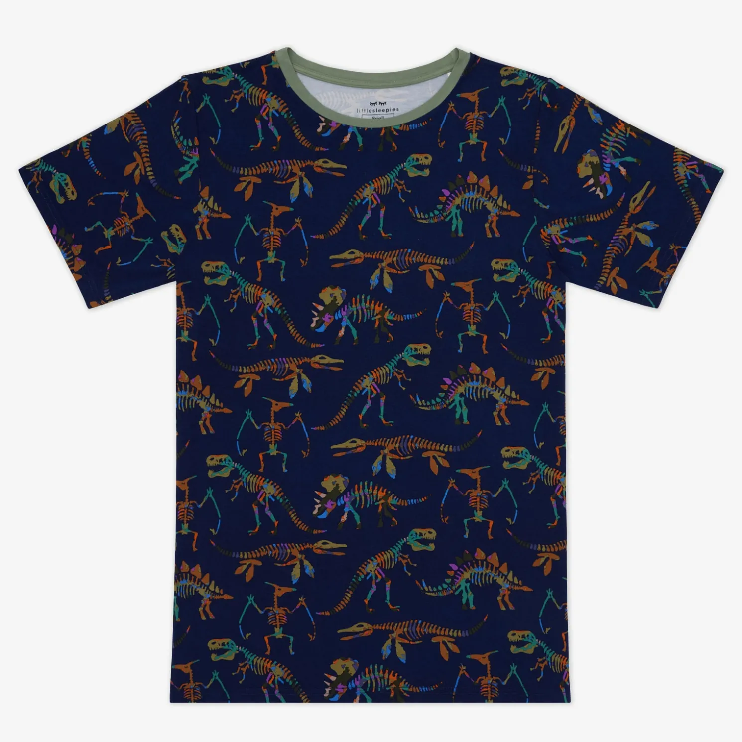 Fossil Quest Men's Short Sleeve Pajama Top