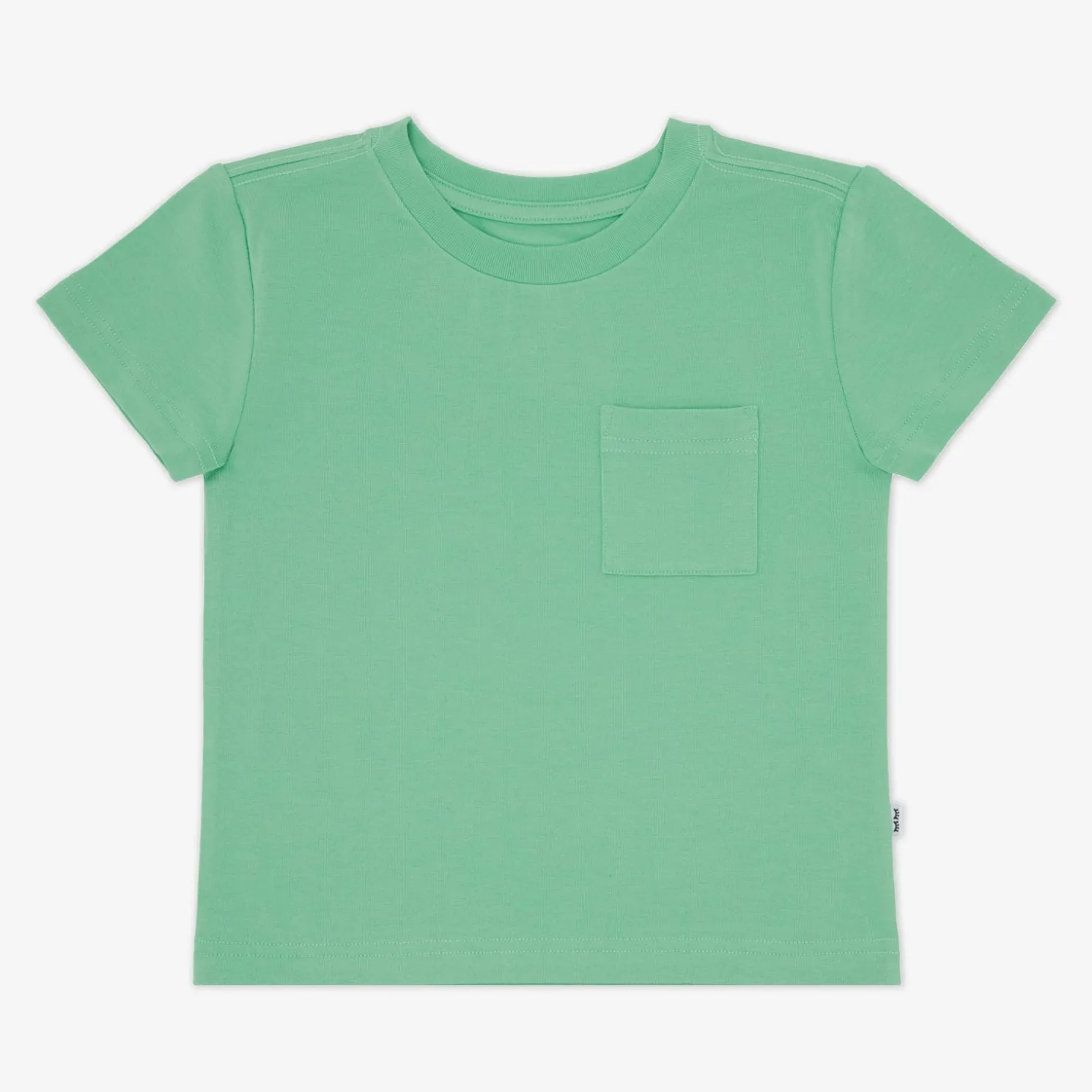 Fresh Green Relaxed Pocket Tee