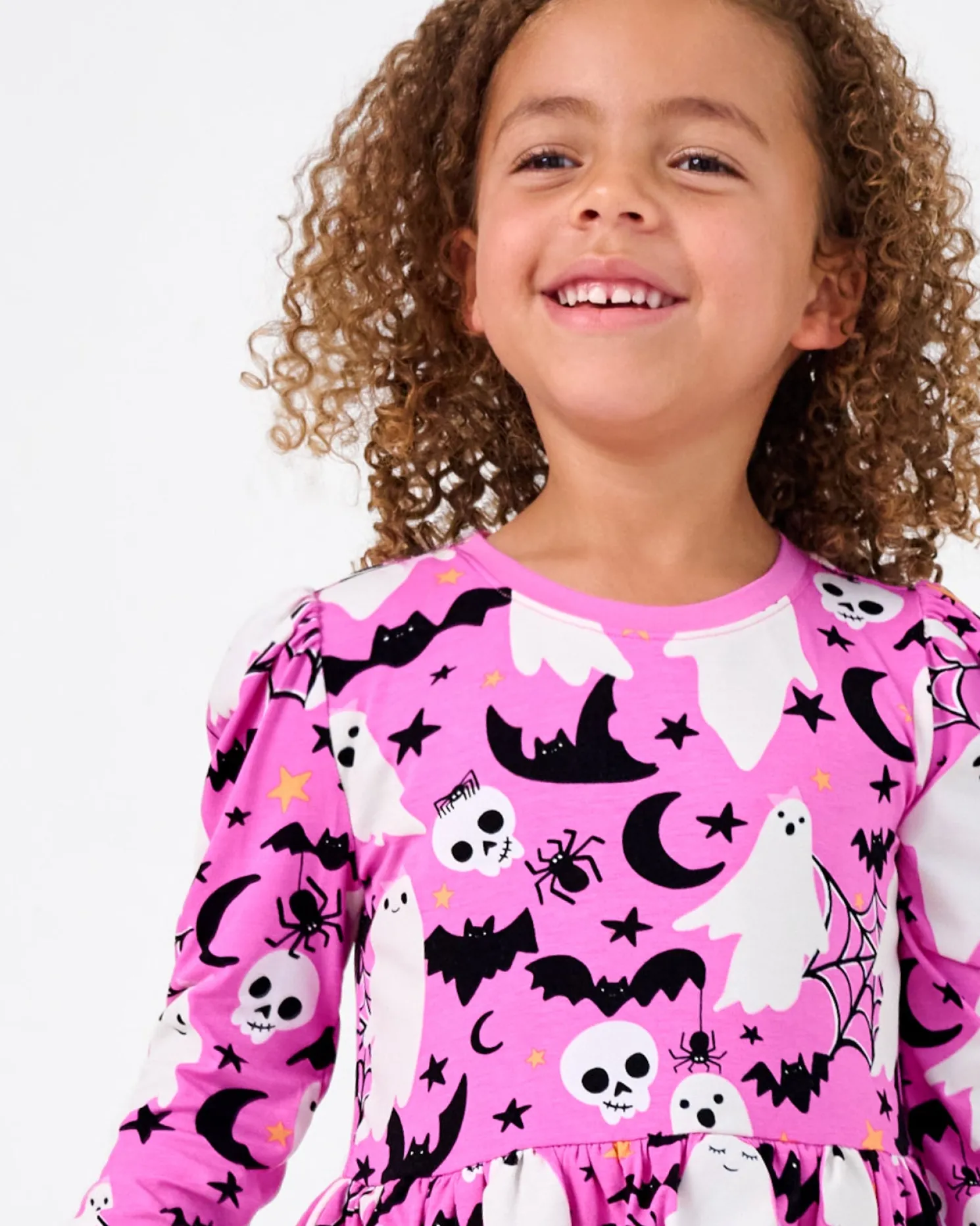 Frightful Friends Tiered Peplum Top