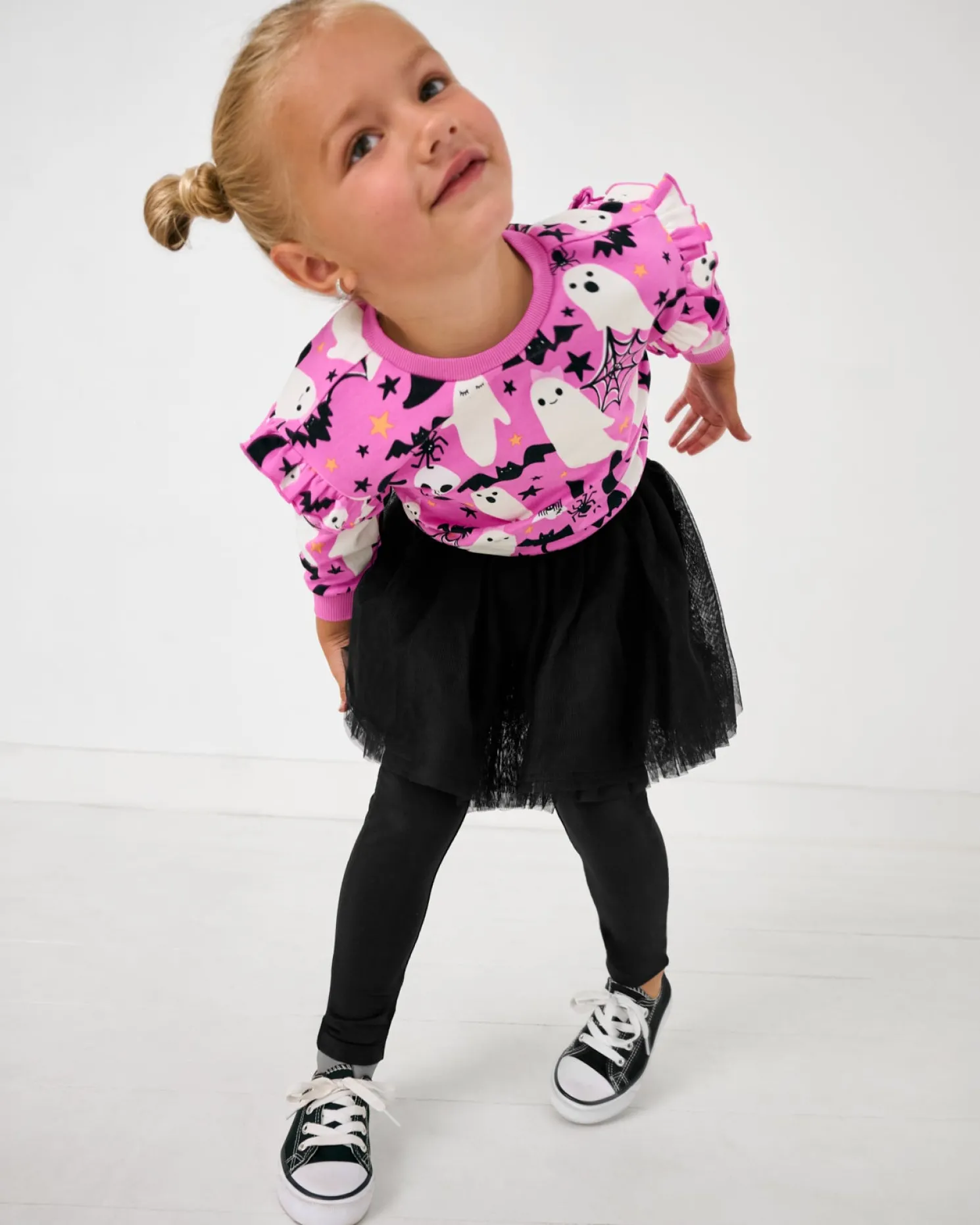 Frightful Friends Flutter Crewneck