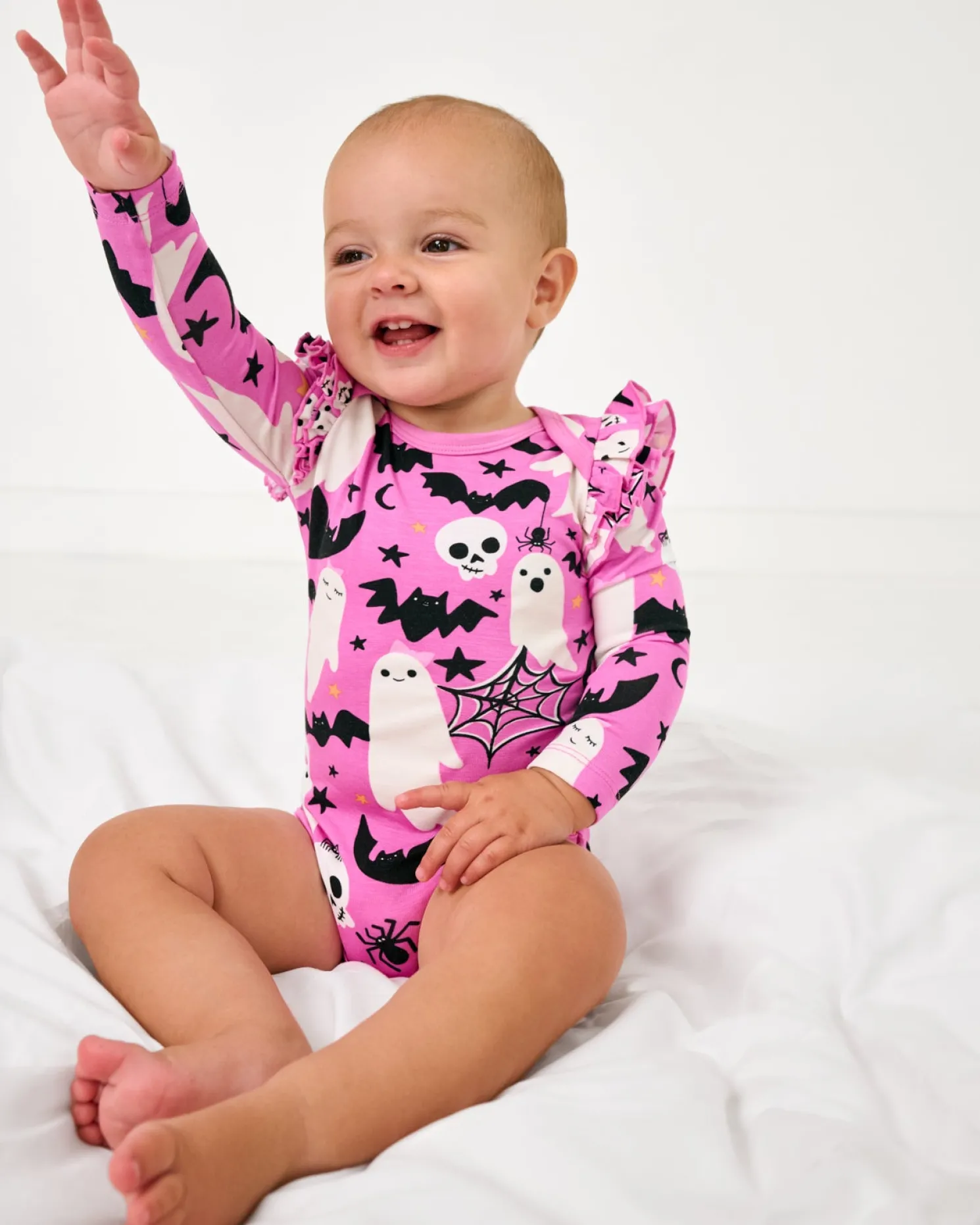 Frightful Friends Flutter Bodysuit