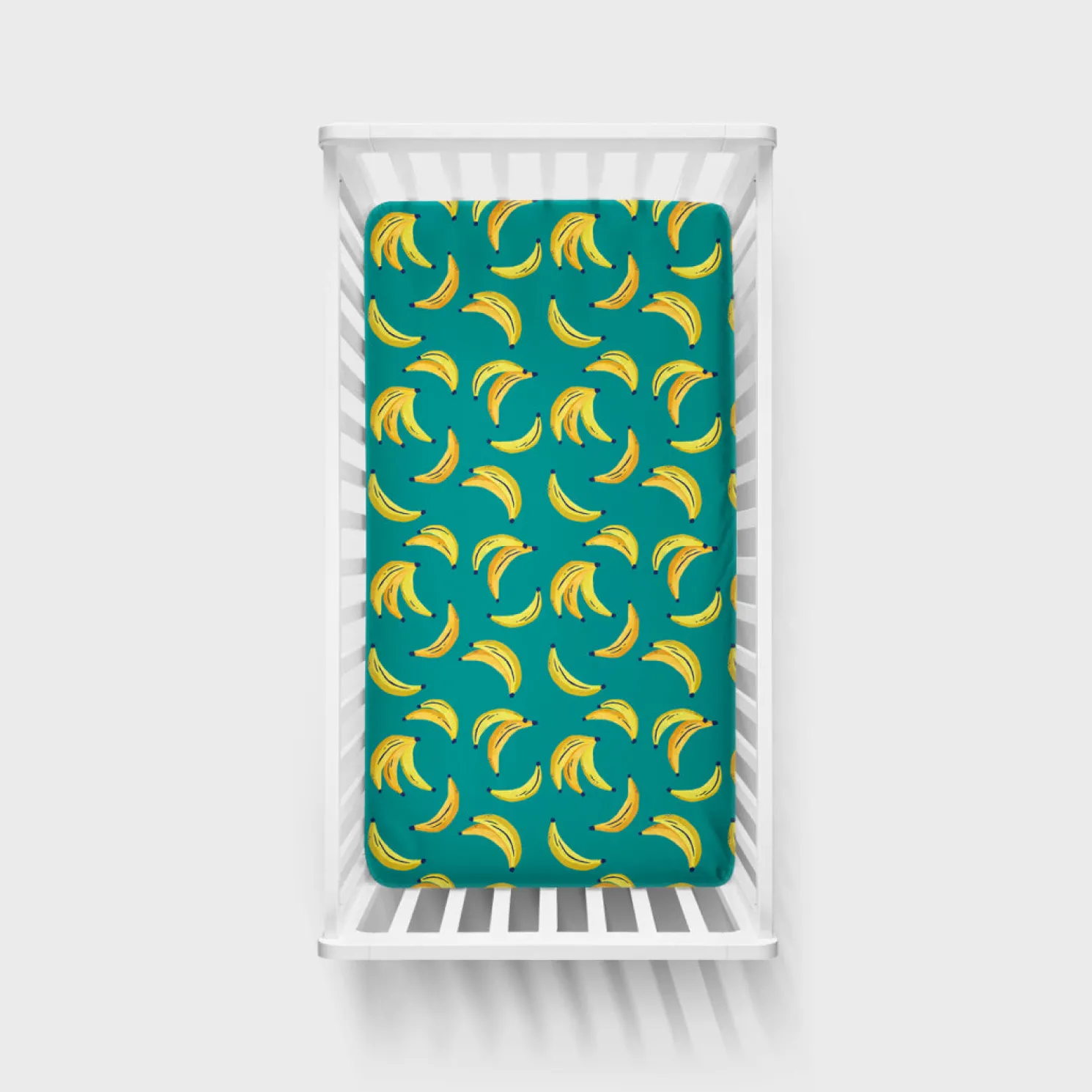 Go Bananas Fitted Crib Sheet