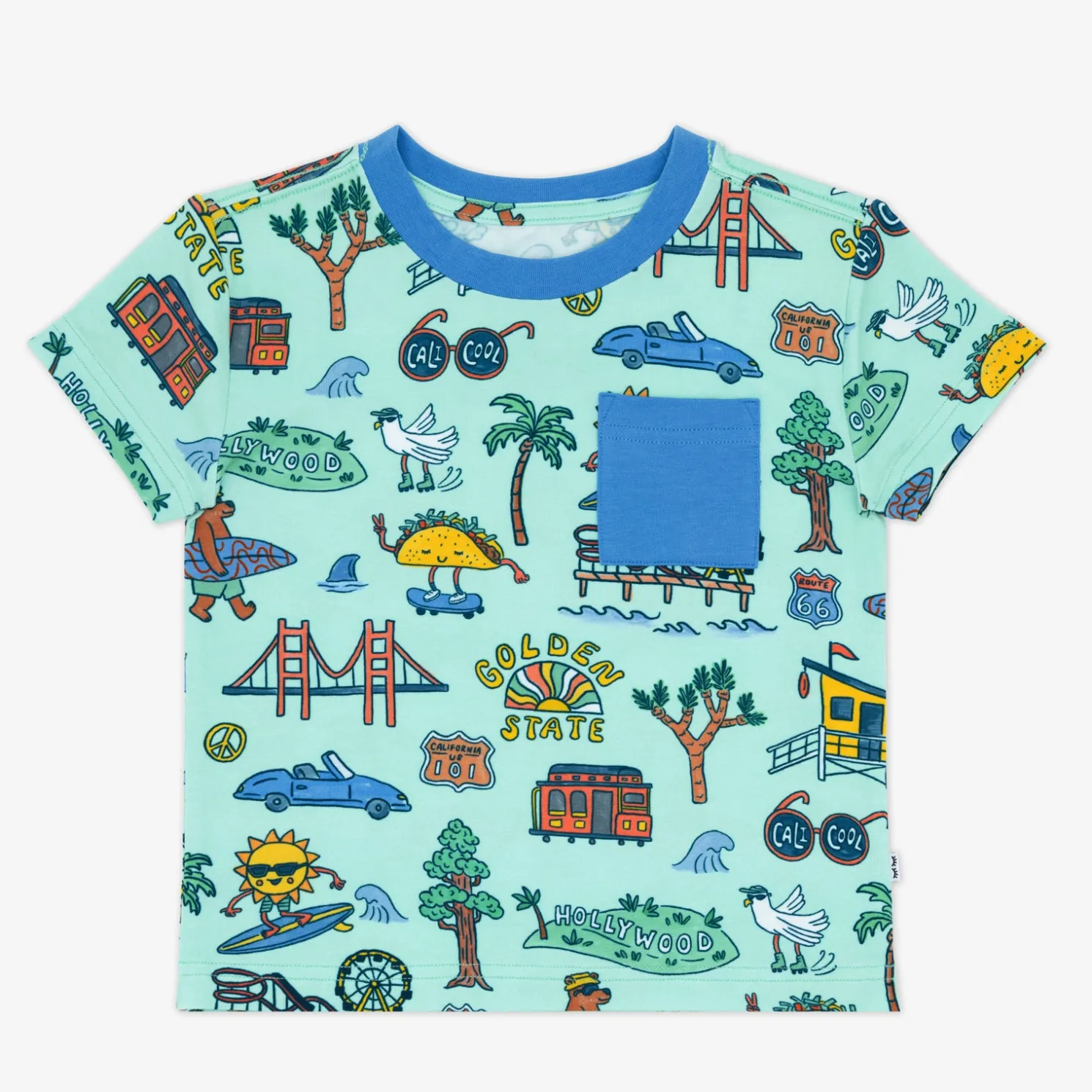 Golden State Relaxed Pocket Tee