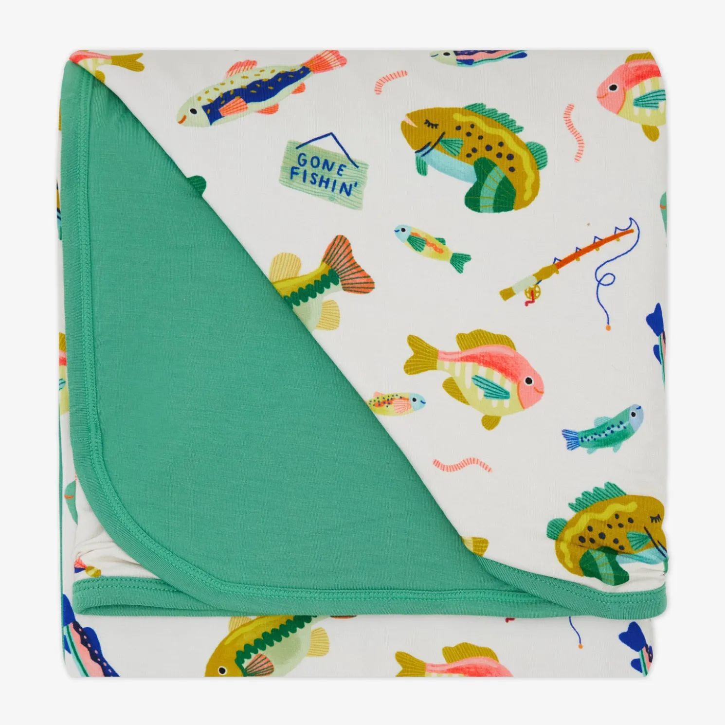 Gone Fishin' Large Cloud Blanket®