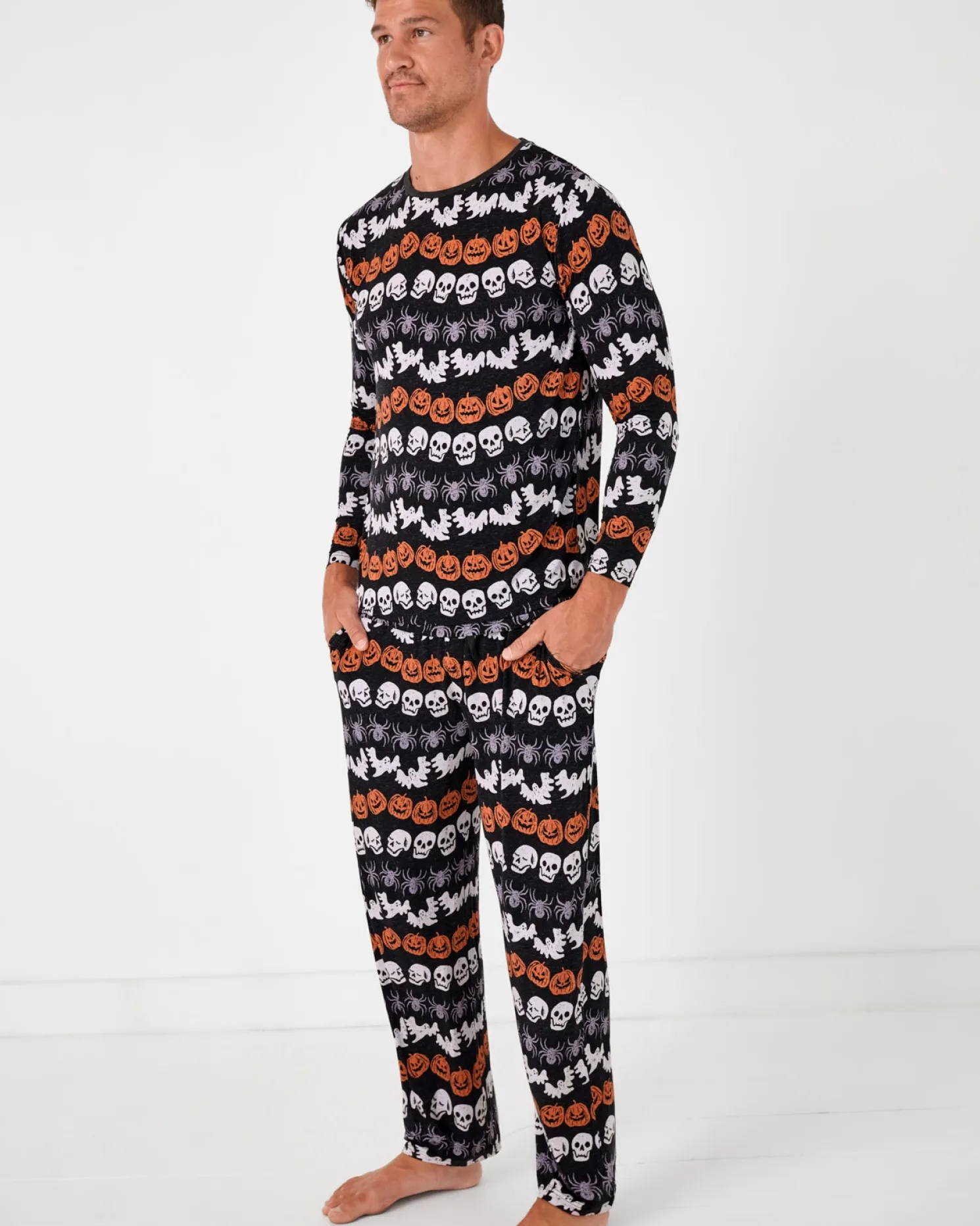 Hallows Eve Men's Pajama Top