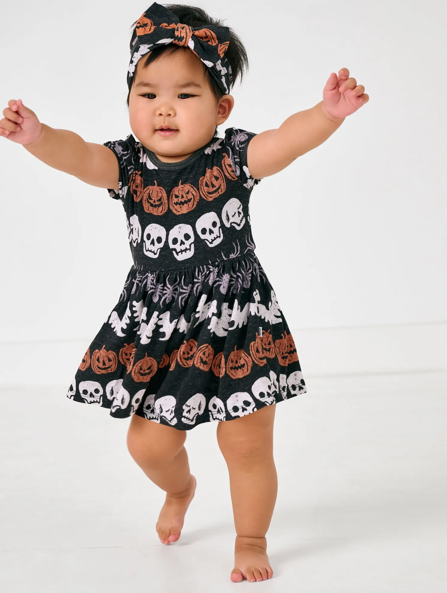 Hallows Eve Skater Dress with Bodysuit