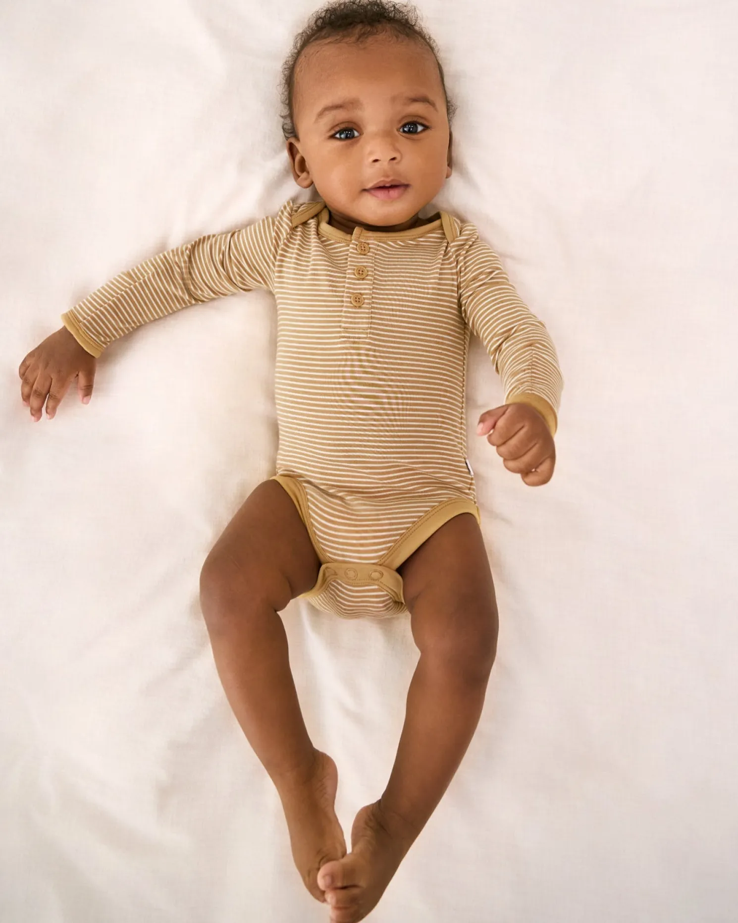 Hazelwood Stripe Henley Bodysuit